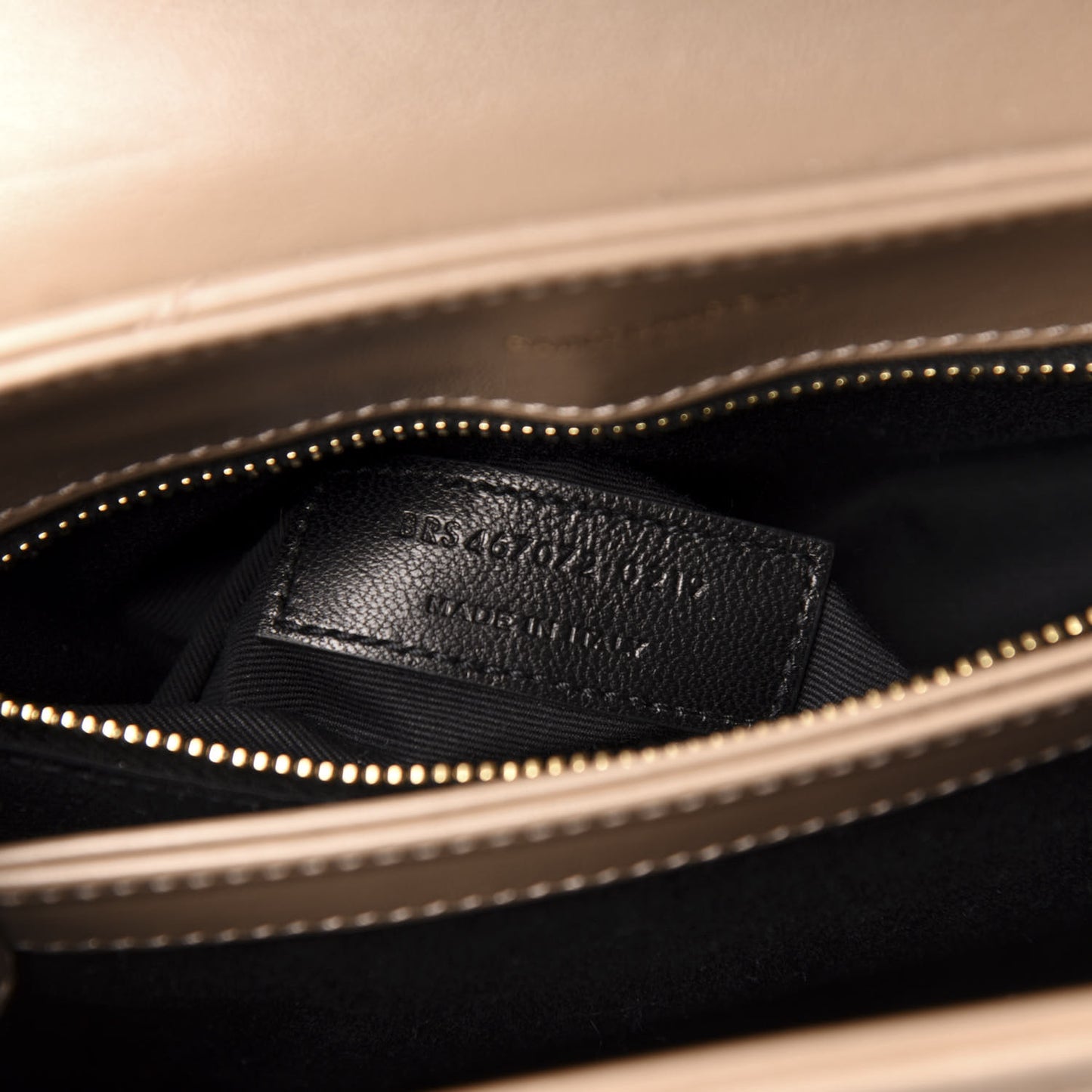 Calfskin Y Quilted Monogram Toy Loulou Satchel Dusty Grey