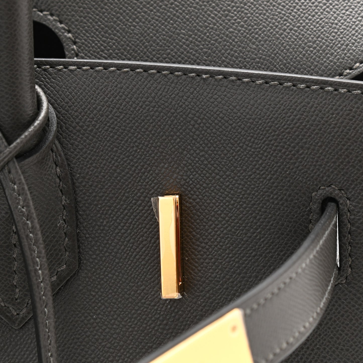 Grained Monsieur Birkin Sellier 30 Graphite