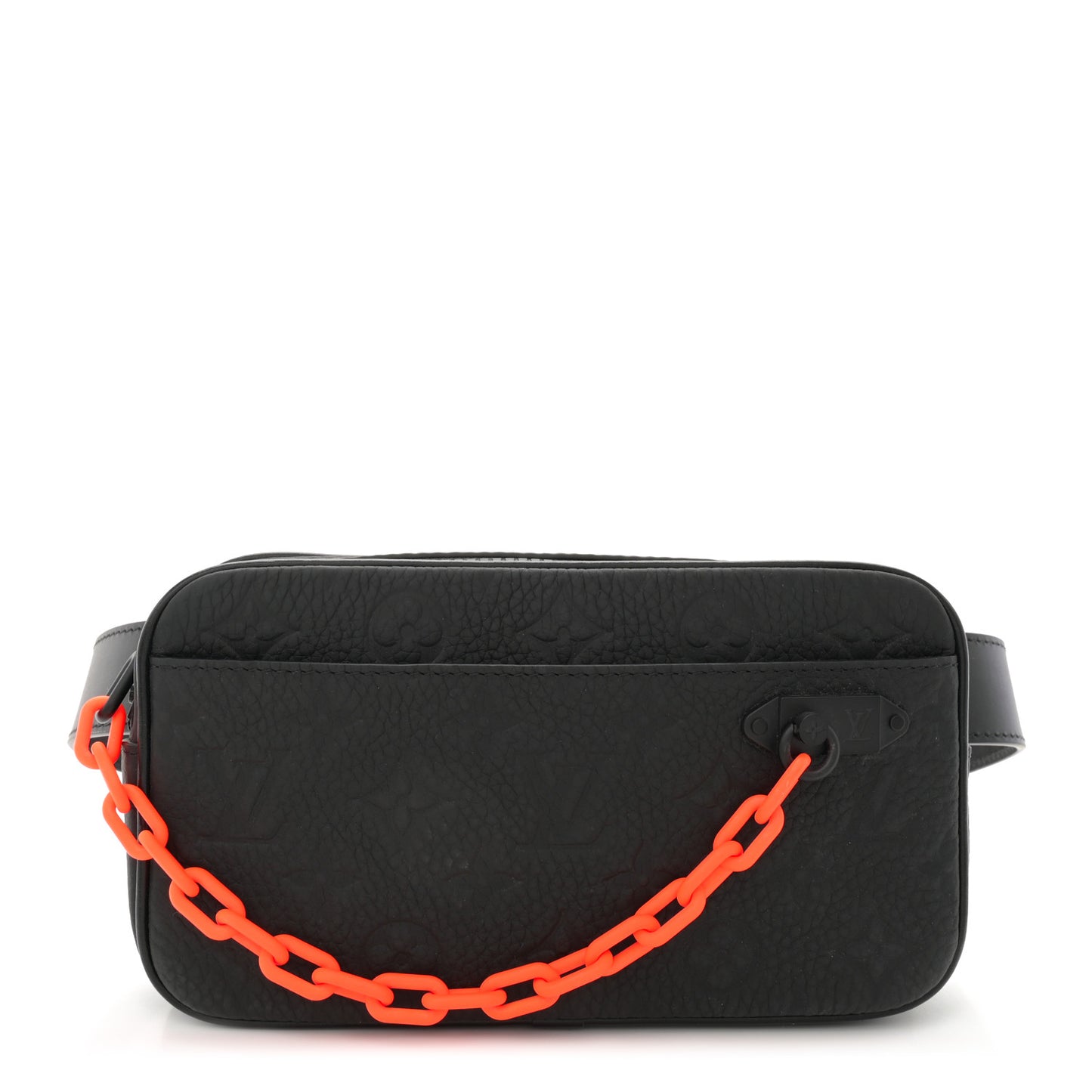 Taurillon Monogram Uniformes Solar Ray Soft Pochette Volga Belt Bag Black