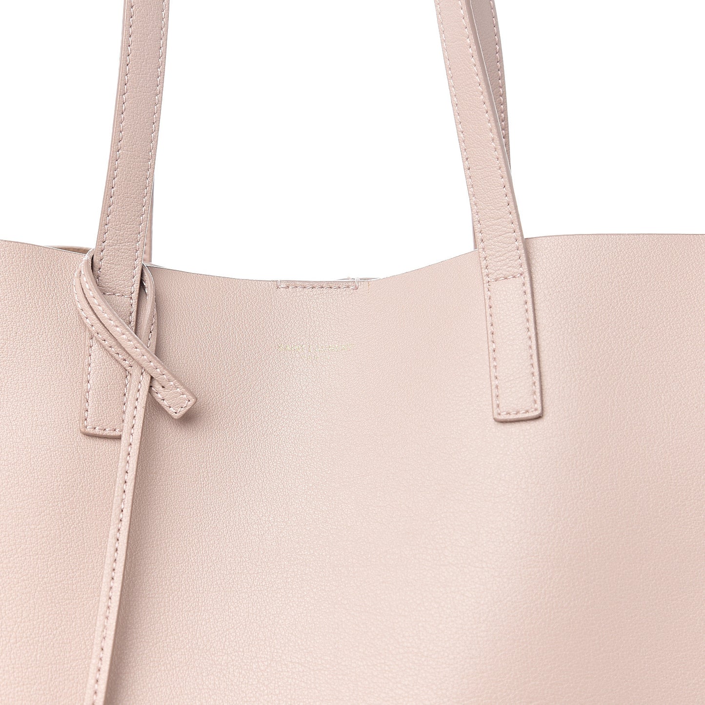 Calfskin Large Shopping Tote Rose Antic