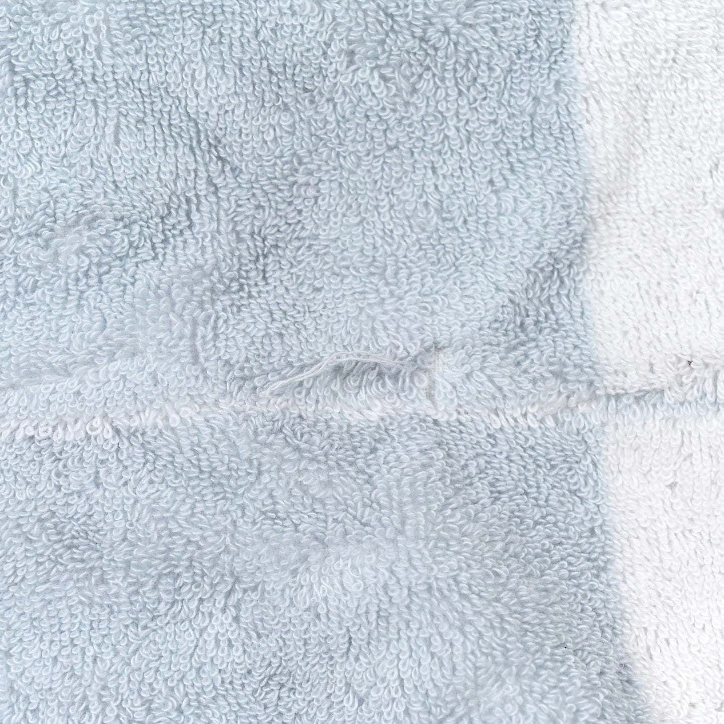 Cotton Avalon Baby Bath Towel Bleu Glacier