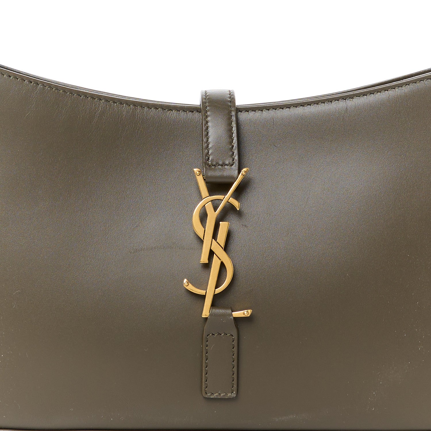 Saint Laurent Smooth Calfskin Le 5 A 7 Hobo Deep Musk 8 of 10