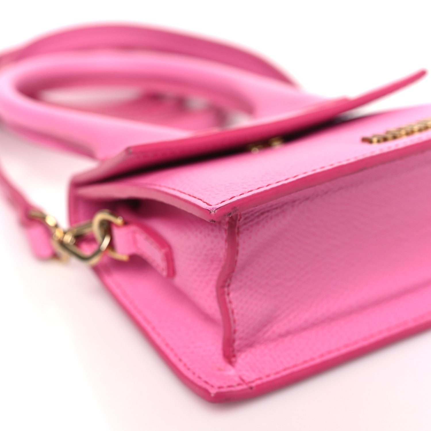 Jacquemus Grained Calfskin Le Chiquito Pink 8 of 10