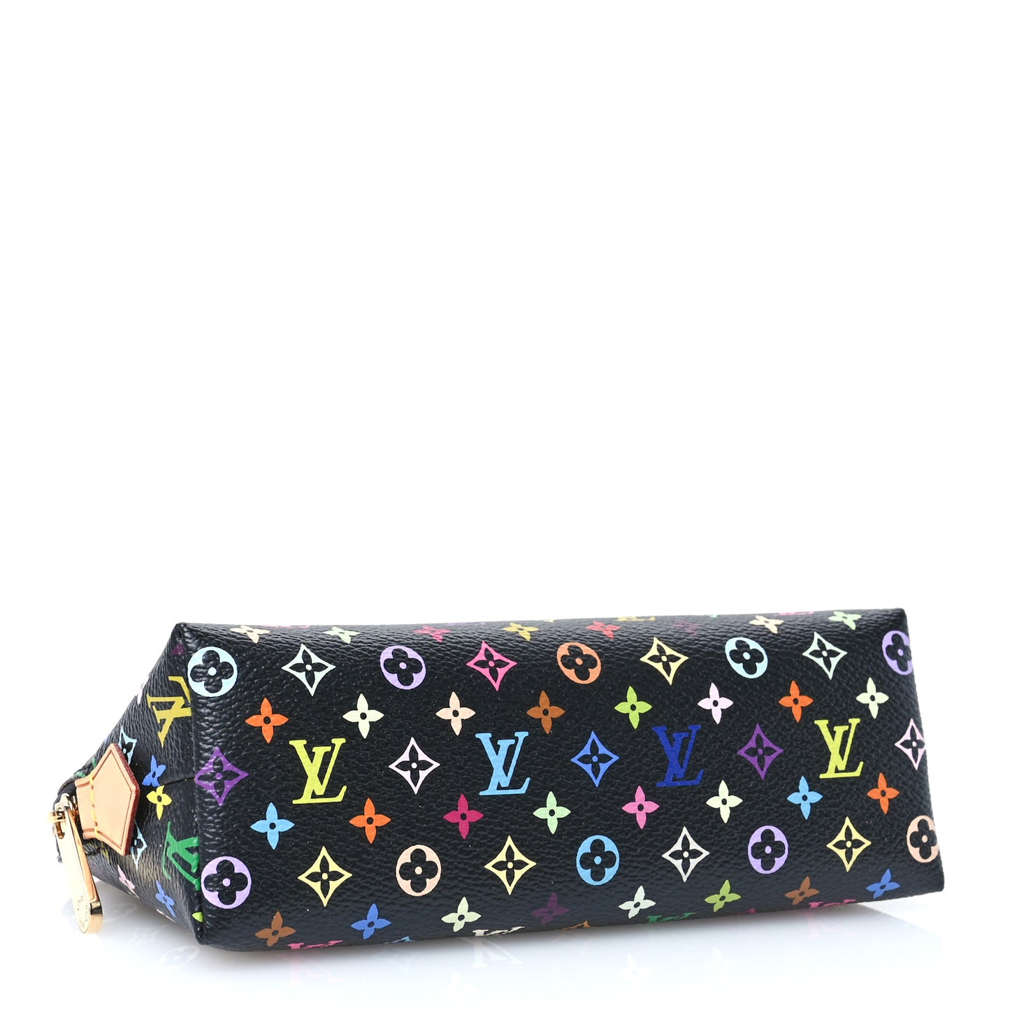 Monogram Multicolor Cosmetic Pouch Black Grenade