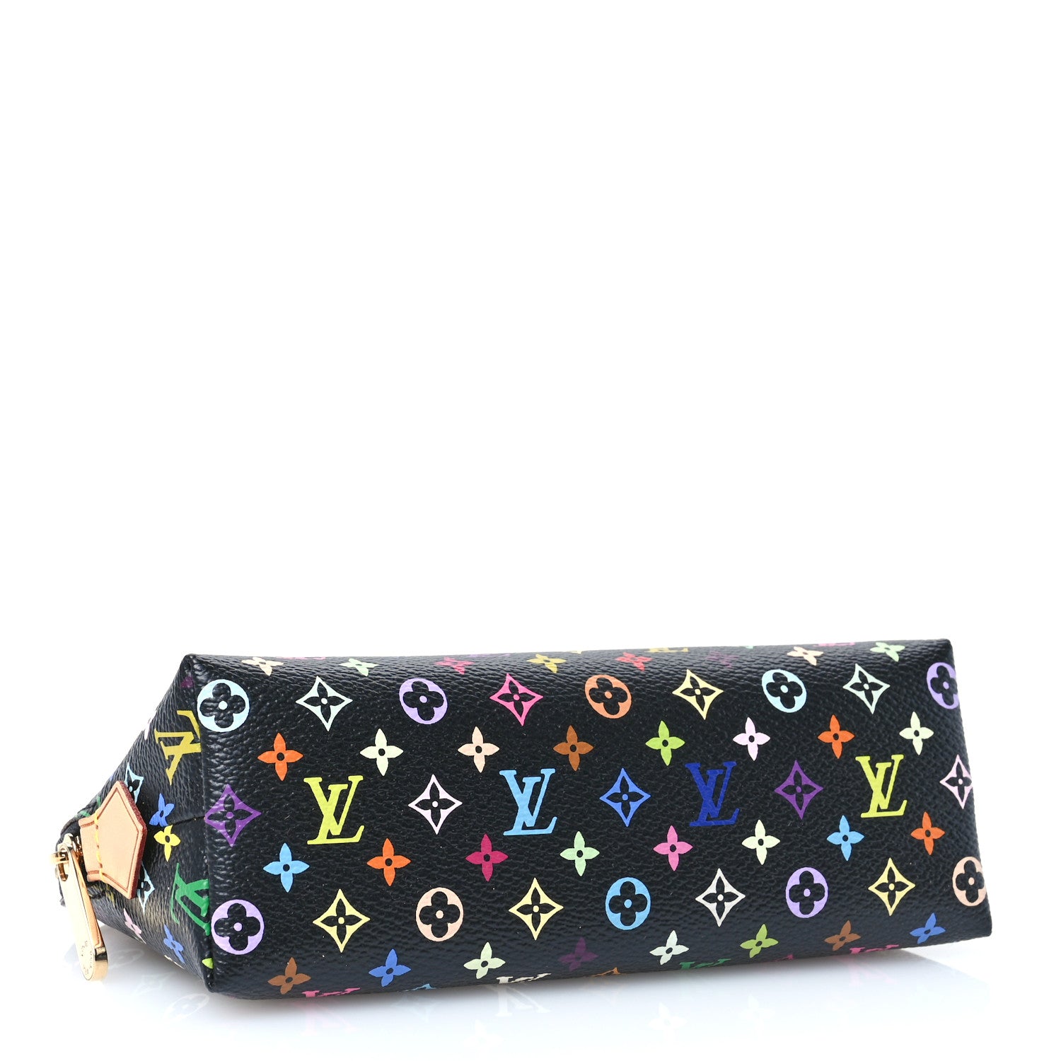 Louis Vuitton Monogram Multicolor Cosmetic Pouch Black Grenade 4 of 6