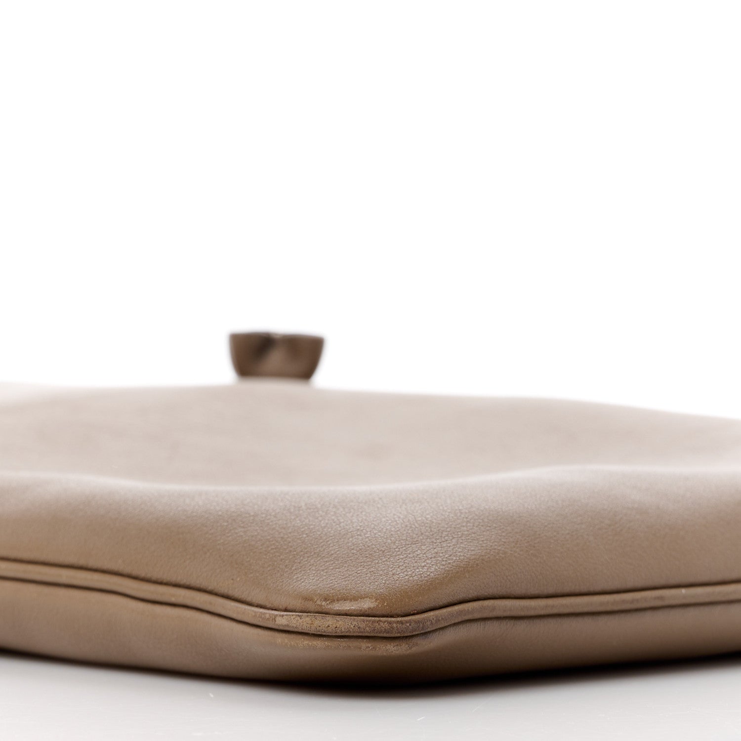Hermes Milo Lambskin Swift Mini Aline Etoupe 8 of 10