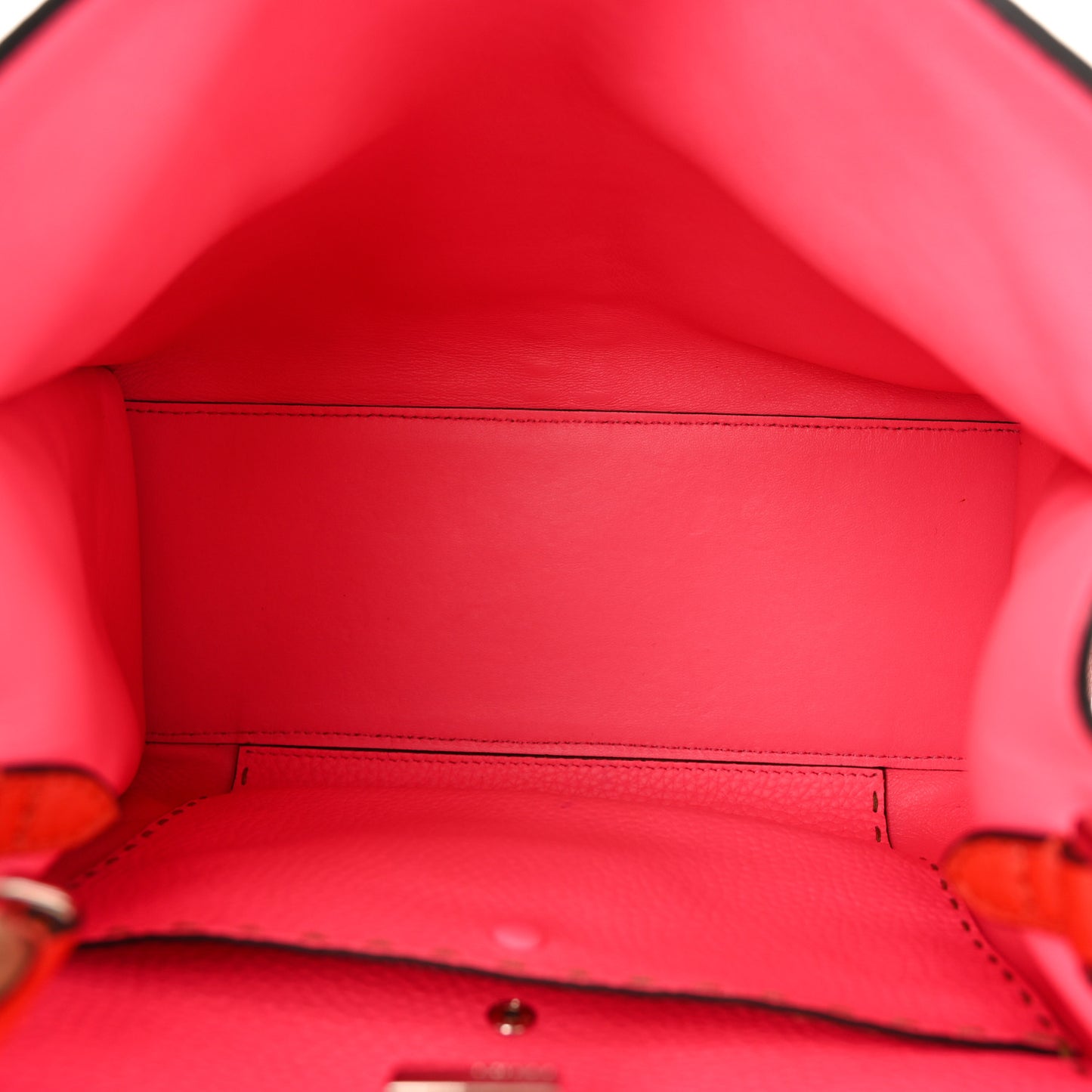 Cuoio Romano Selleria Medium Peekaboo X-Lite Fiamma Rosso