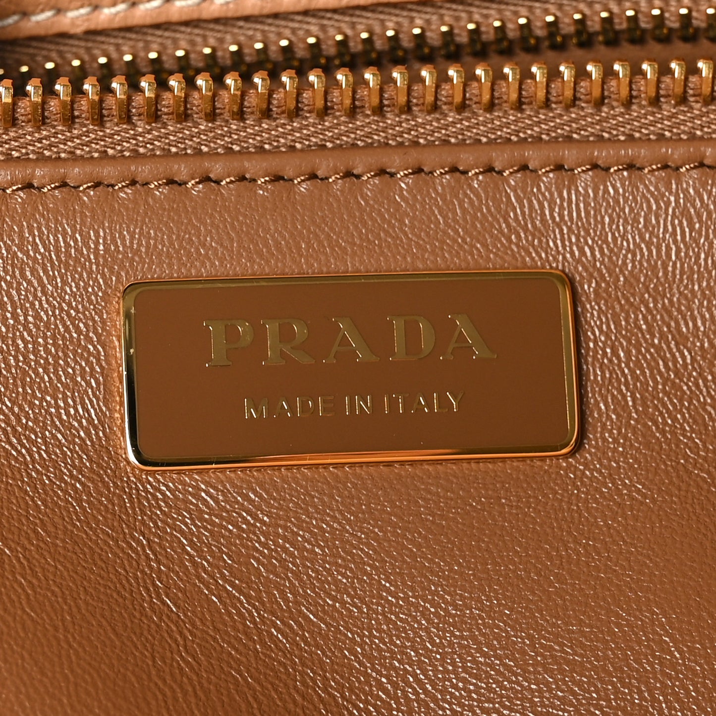 Calfskin Studded Extra Large Galleria Double Zip Tote Natural