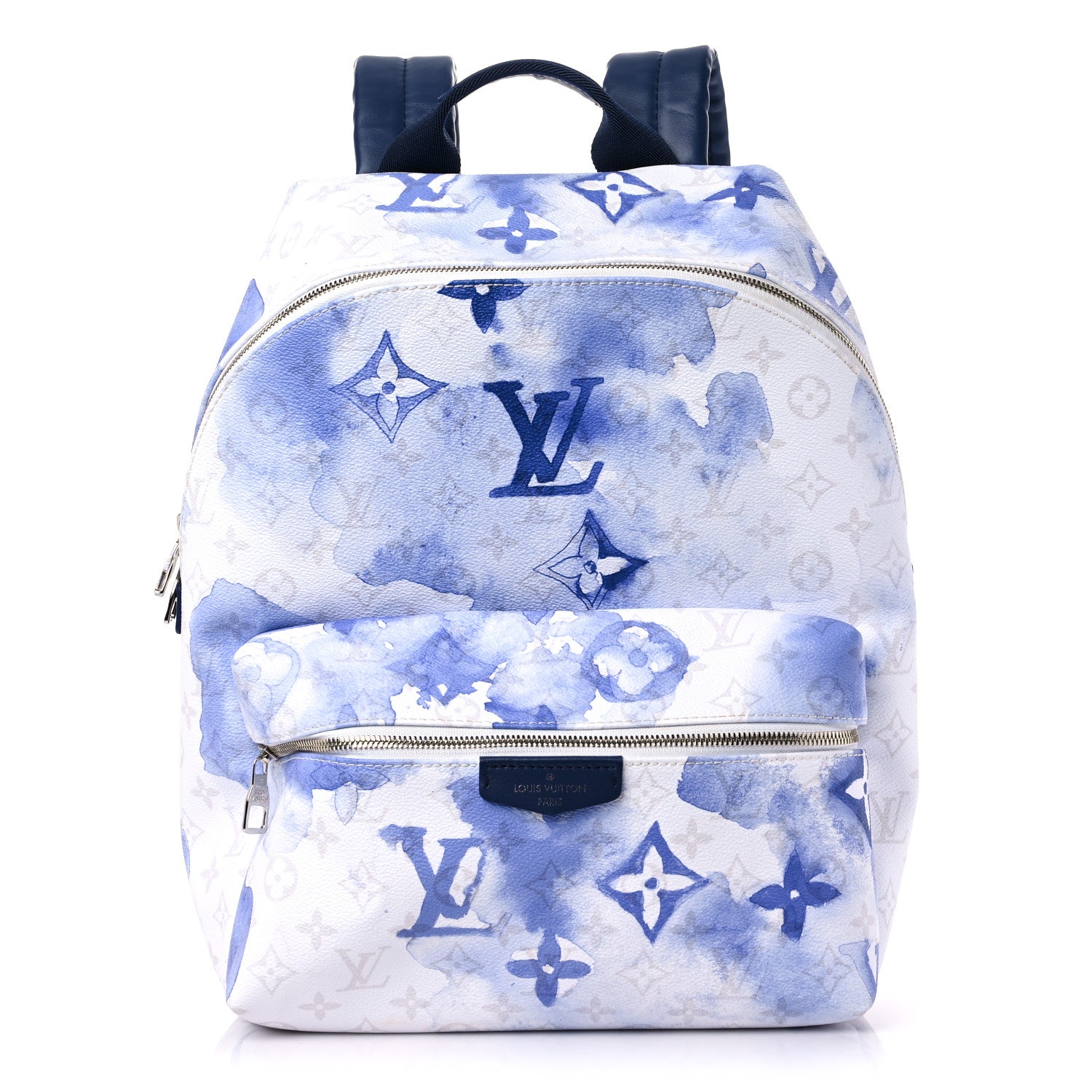 Louis Vuitton Monogram Watercolor Discovery Backpack Blue 1119530 – FASHIONPHILE