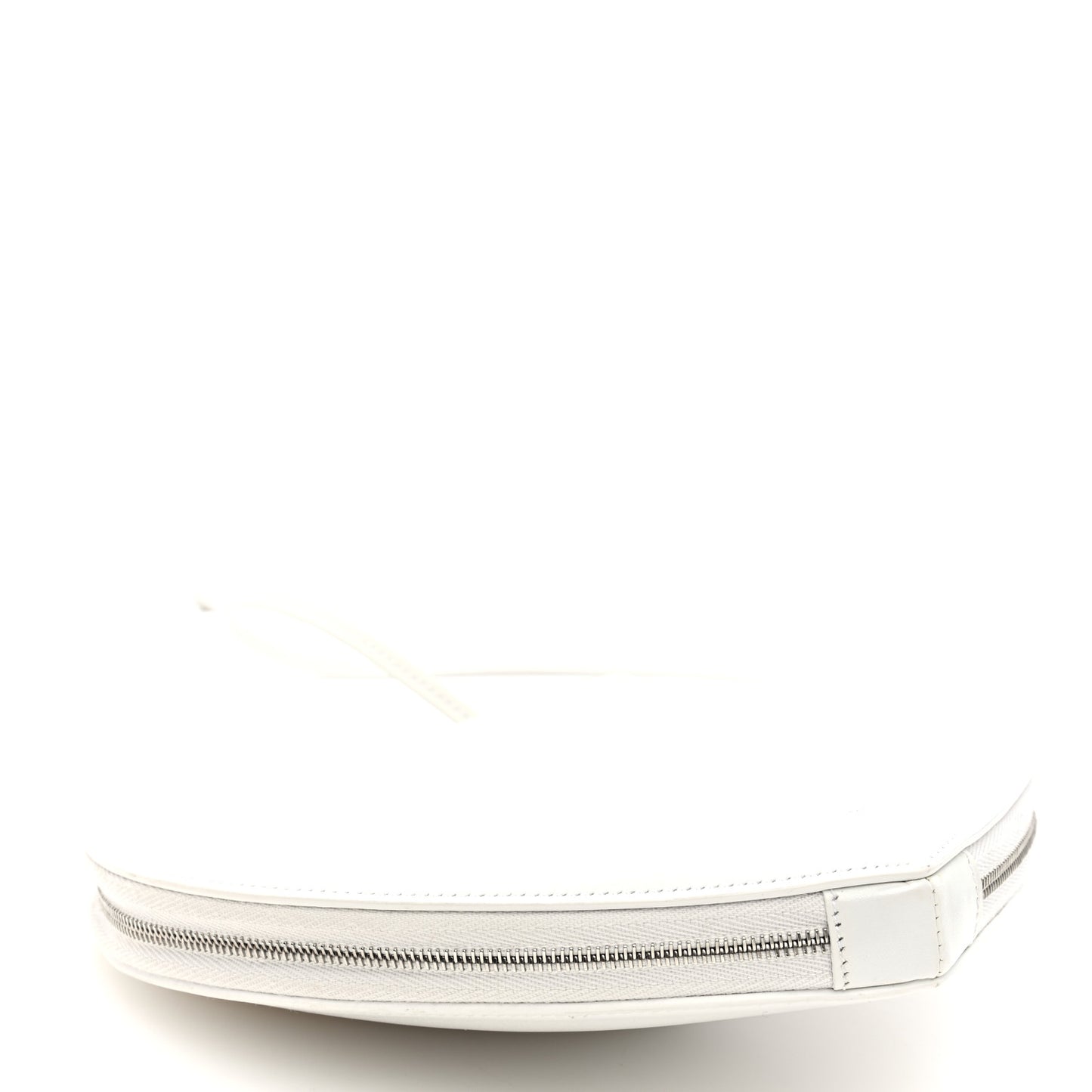 Lux Calfskin Le Coeur Bag Lacquer Optic White