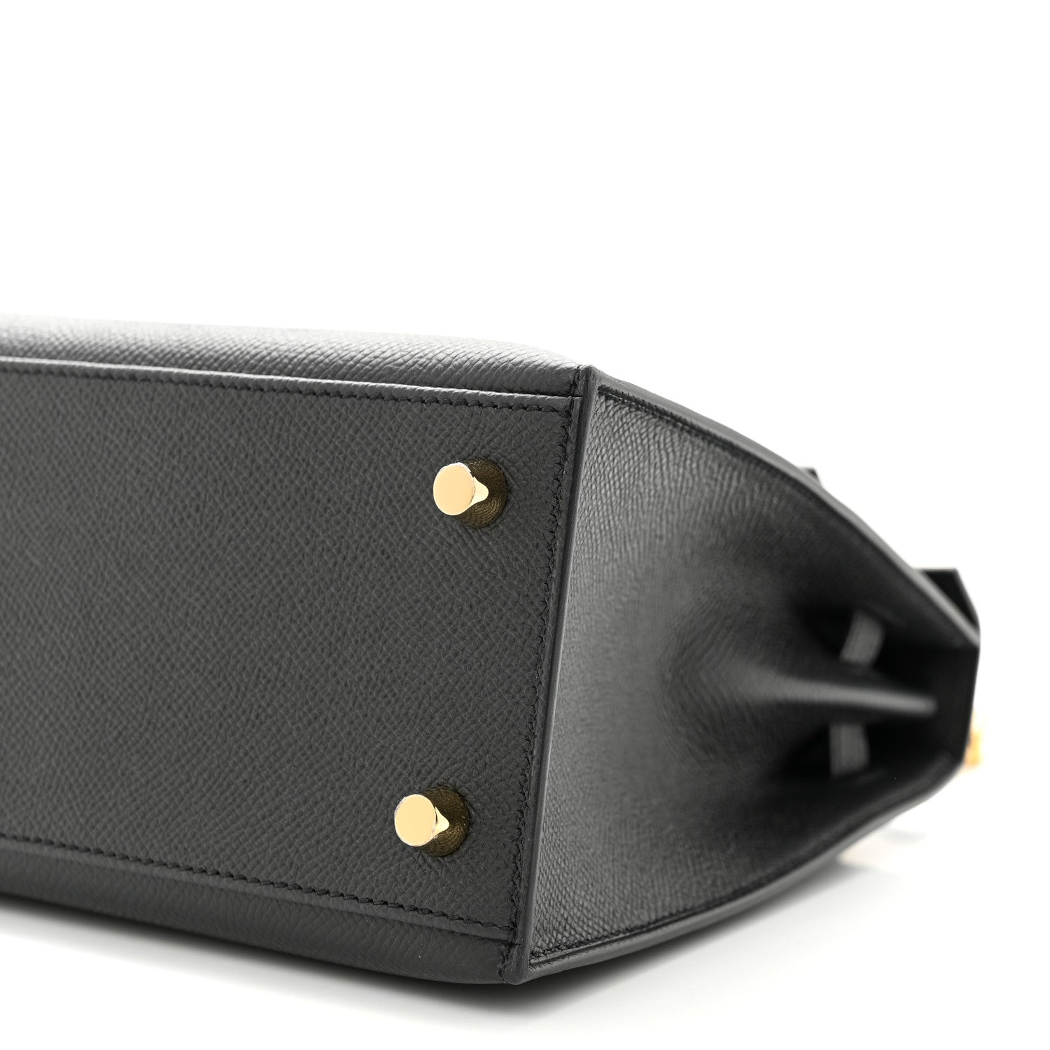 Hermes Epsom Kelly Sellier 25 Black 10 of 11