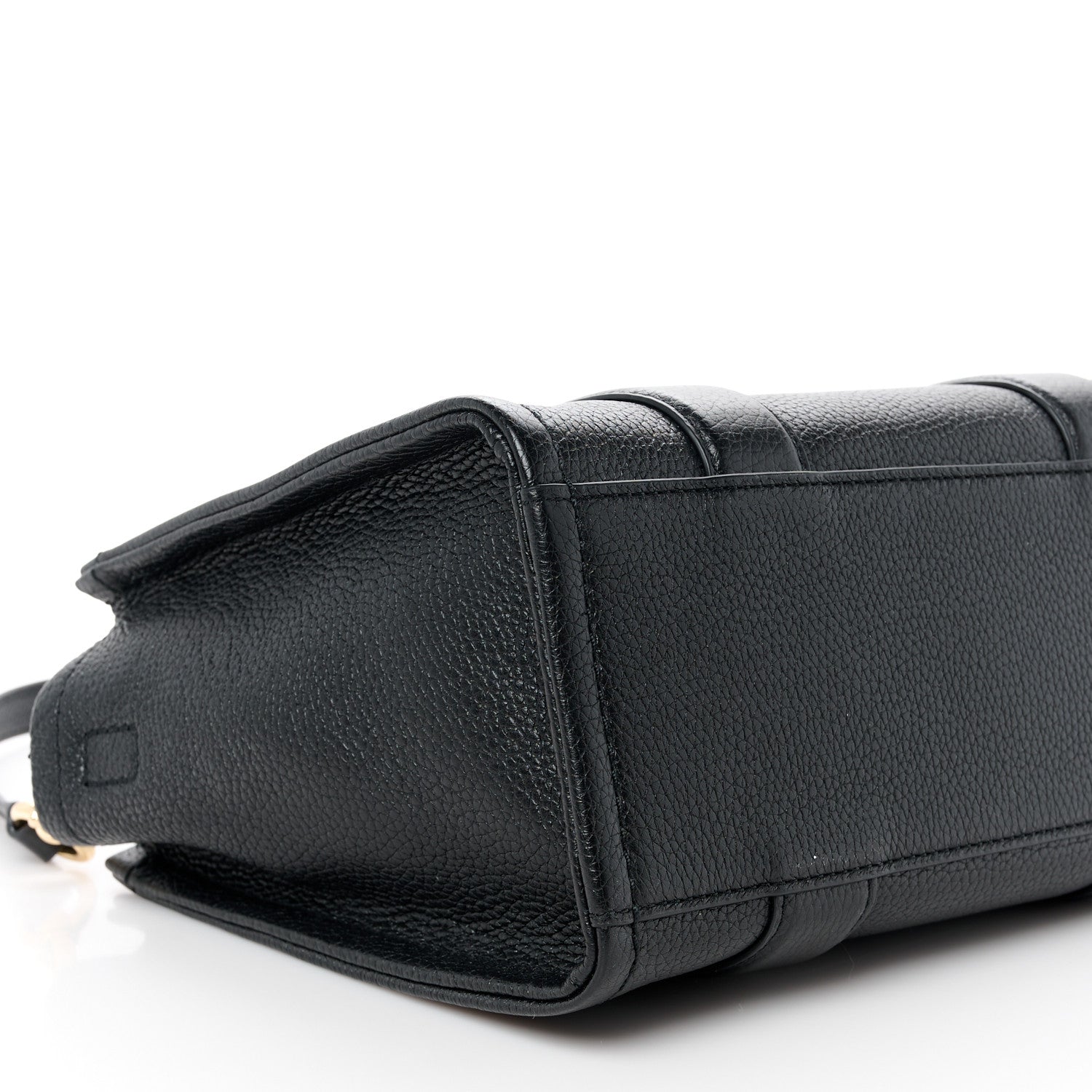 Marc Jacobs Grained Calfskin Small The Tote Bag Black 11 of 12