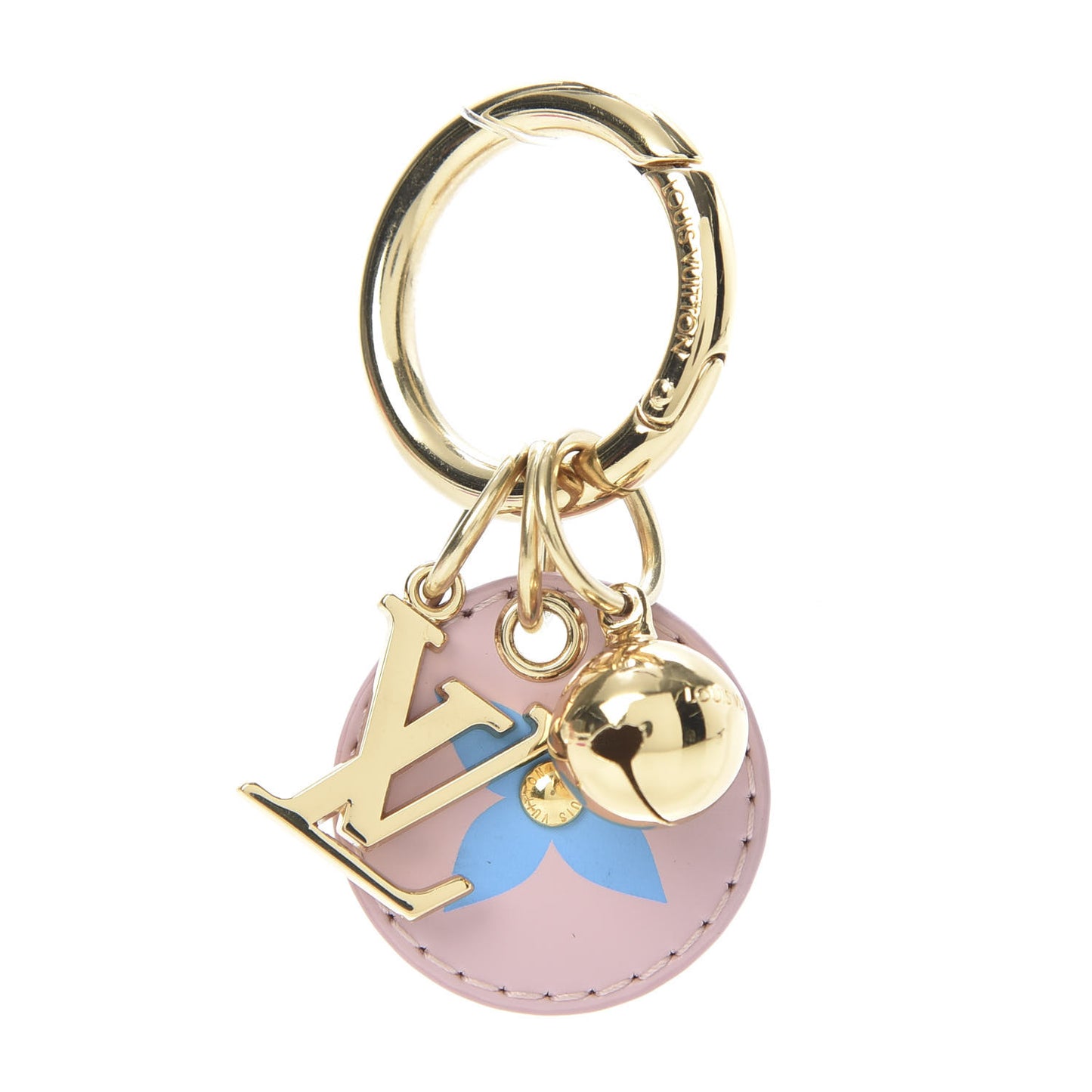 Epi Monogram Fetish Lug Tag Key Holder