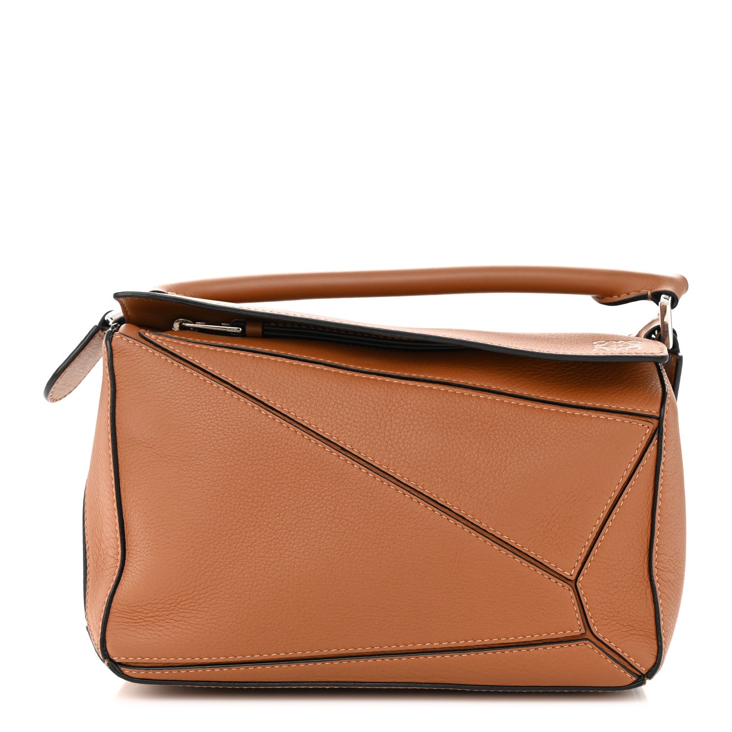 Loewe Calfskin Small Puzzle Bag Tan 1 of 17