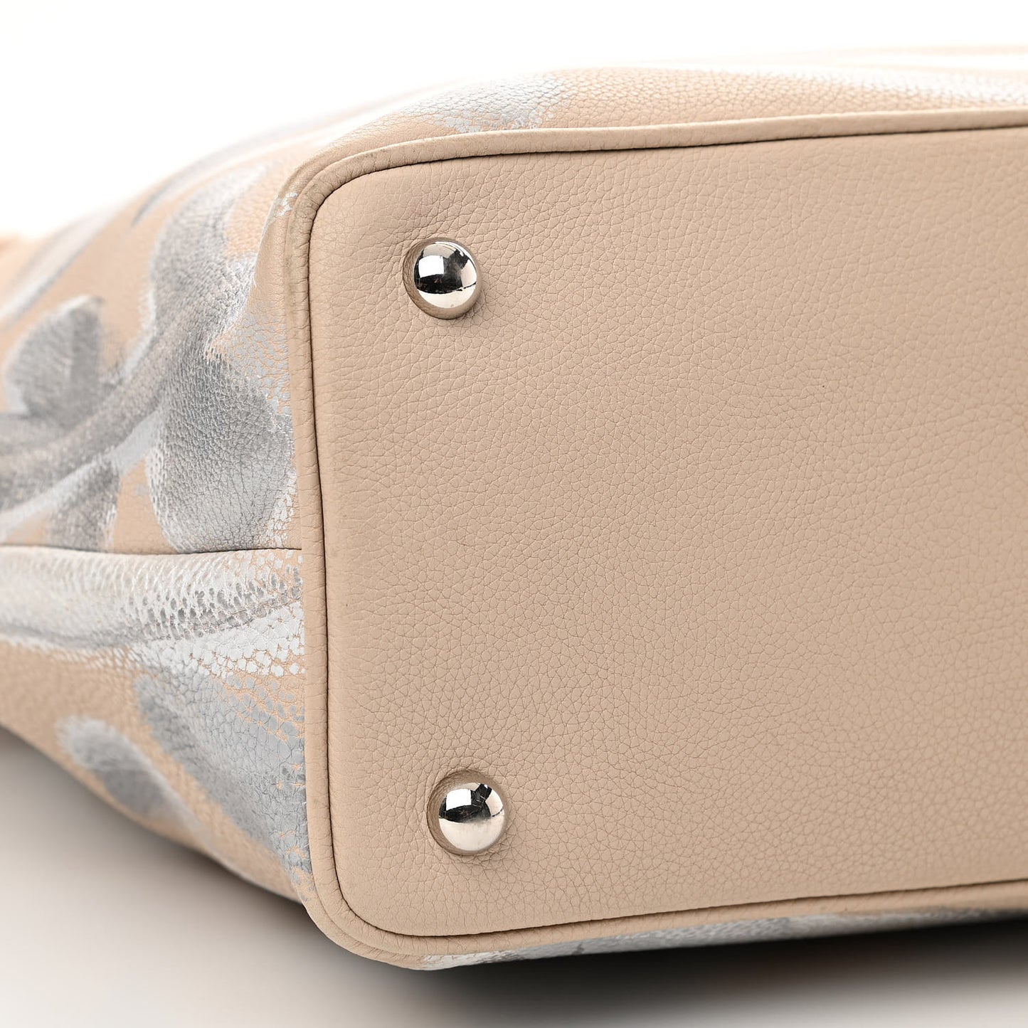 Prorsum Grainy Calfskin Hand Painted Bloomsbury Beige