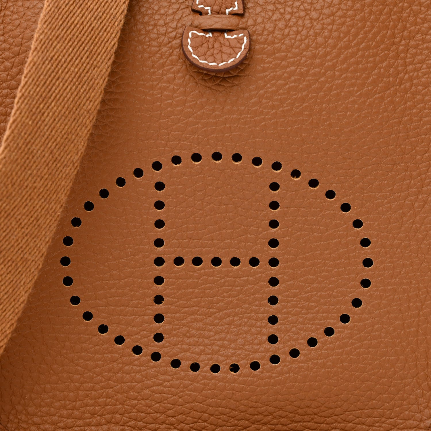 Hermes Taurillon Clemence Evelyne TPM Gold 8 of 11