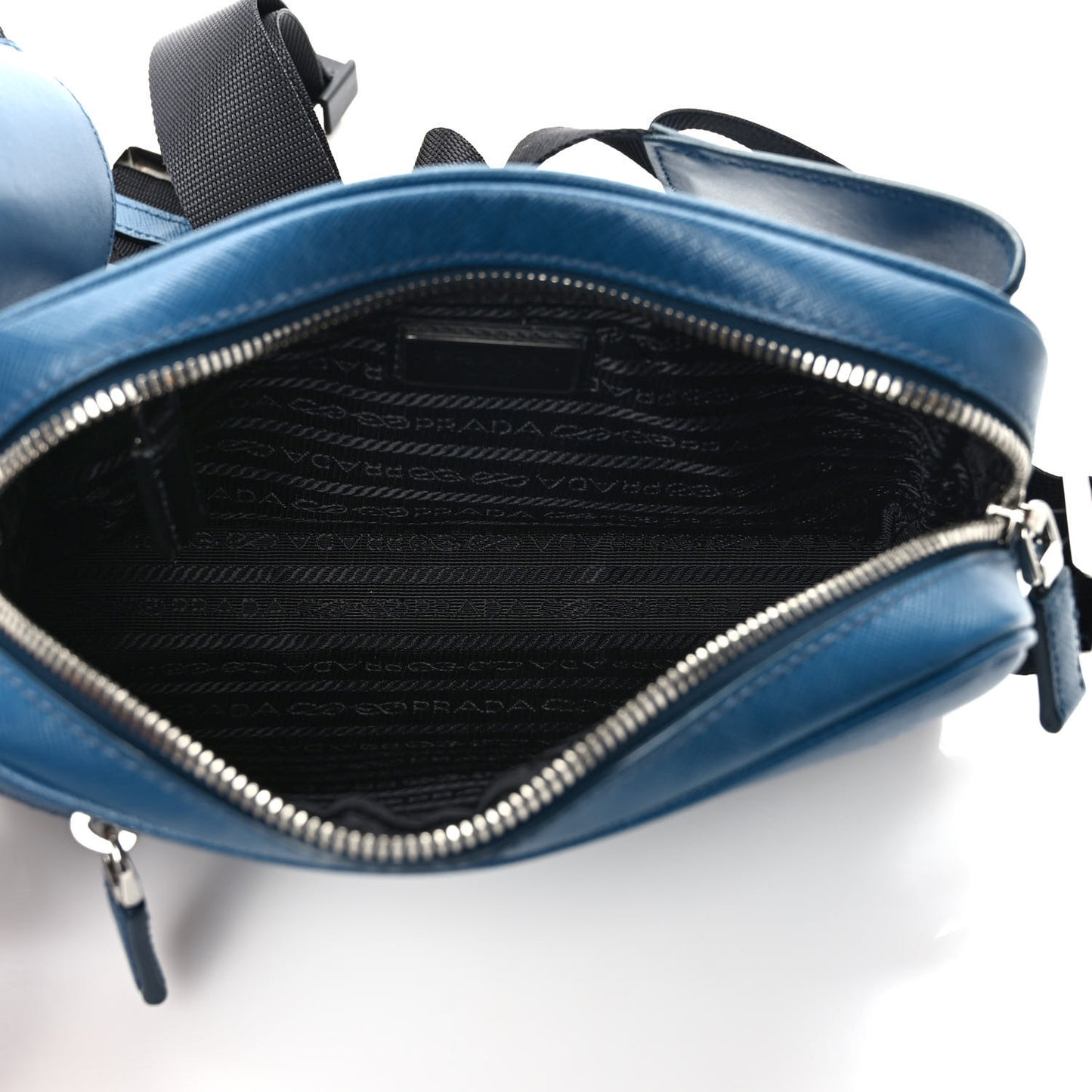 Saffiano Travel Belt Bag Oceano