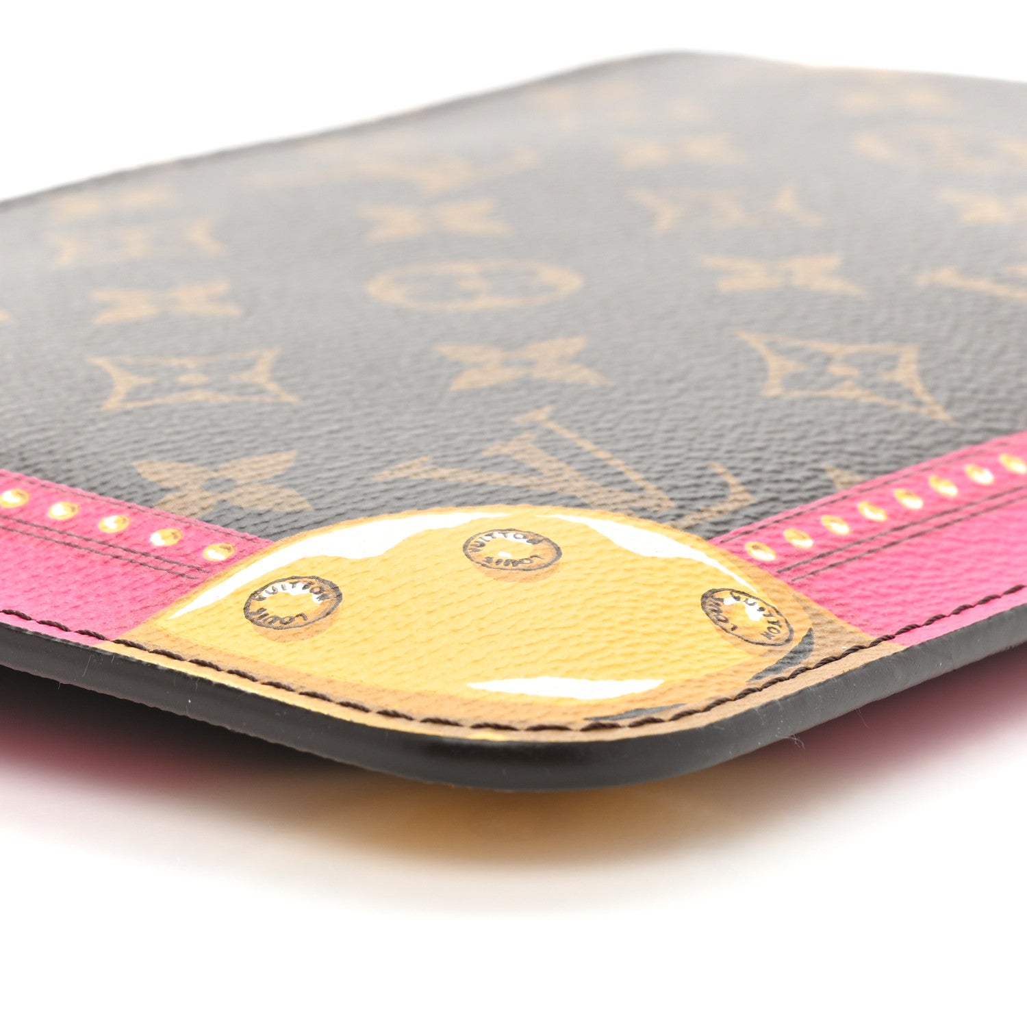 Louis Vuitton Monogram Summer Trunks MM GM Pochette 8 of 13
