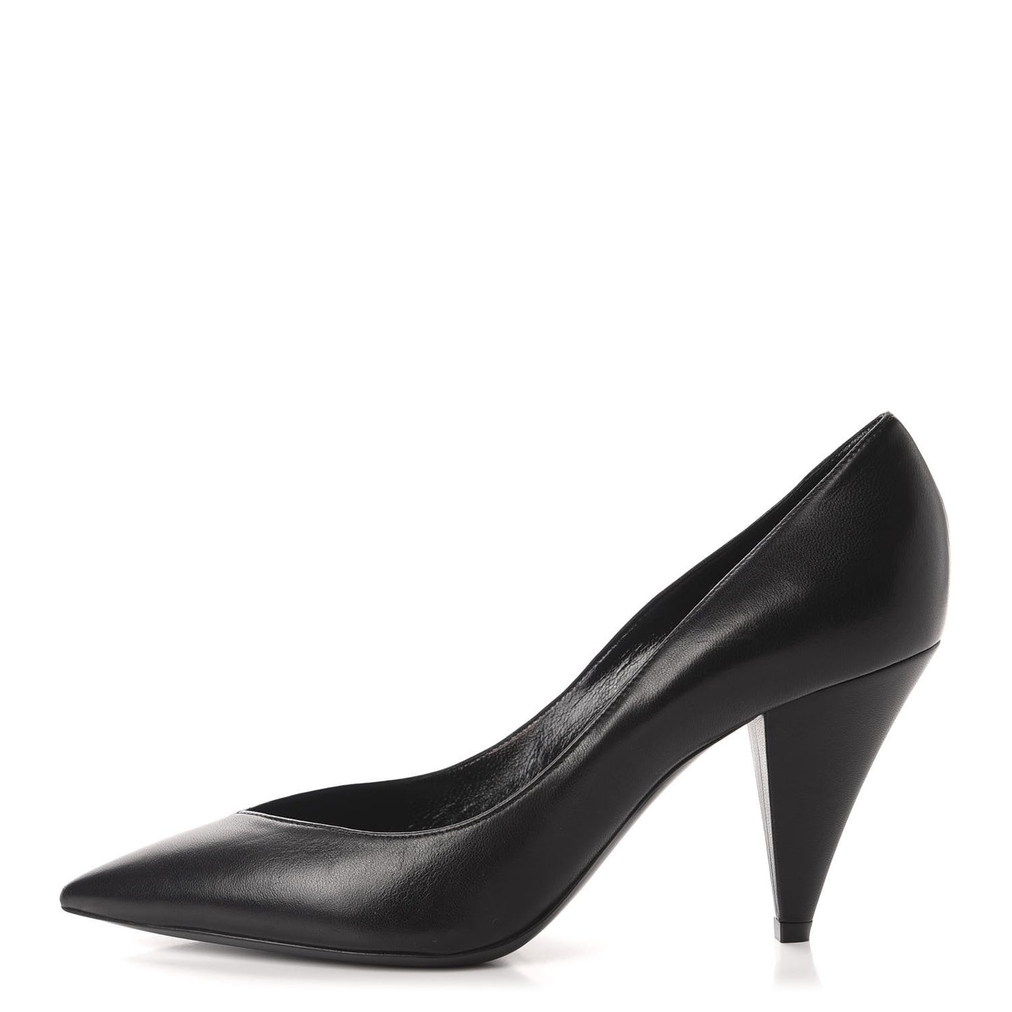 Calfskin Era Pumps 39.5 Black