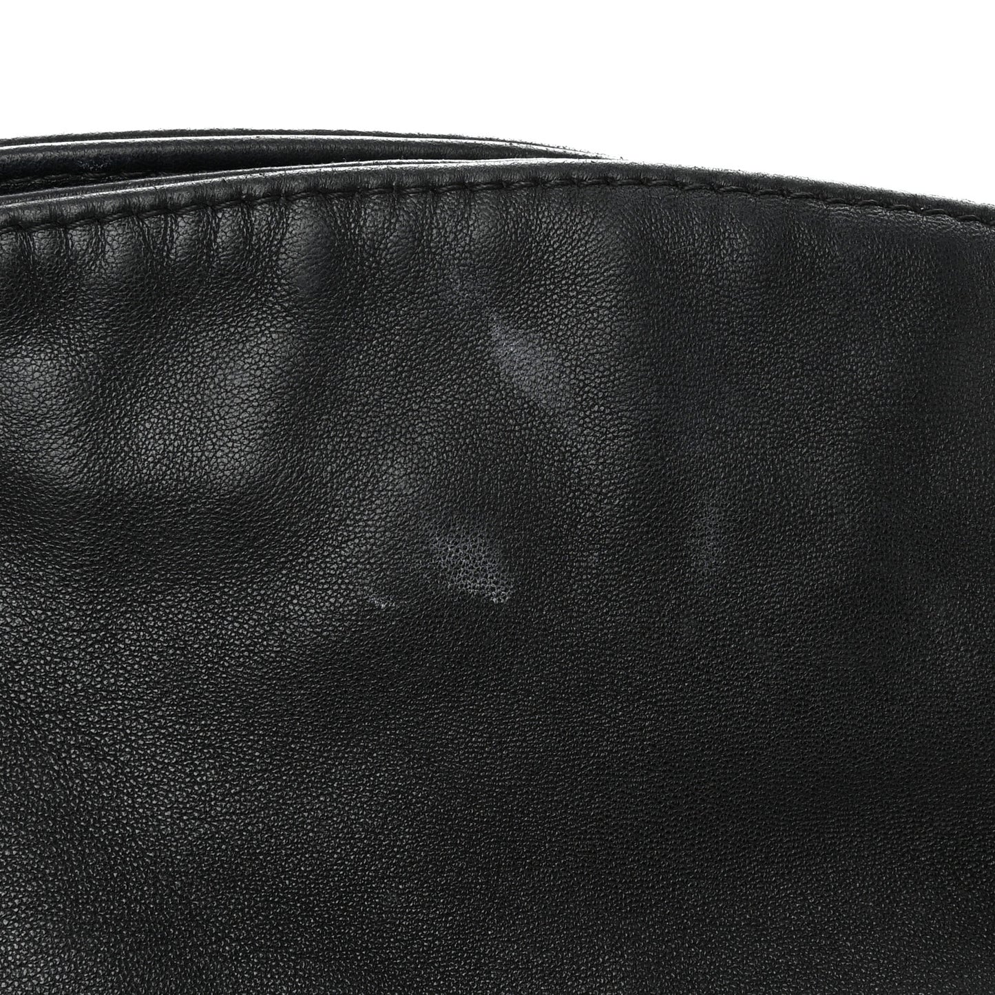 Lambskin Large Ultimate Soft Tote Black