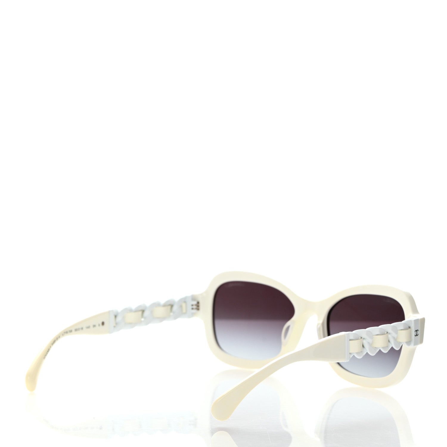 Chanel Acetate Chain Sunglasses 5465-Q-A White 4 of 8