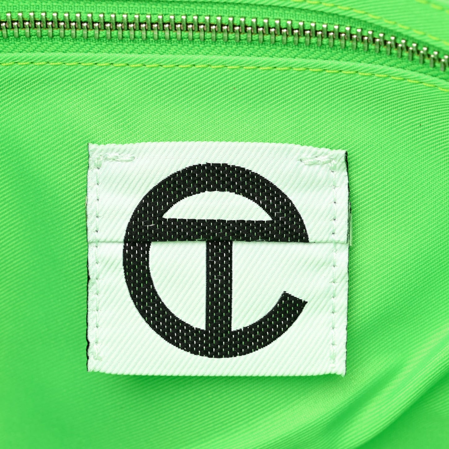 Vegan Leather Medium Shopping Bag Highlighter Green