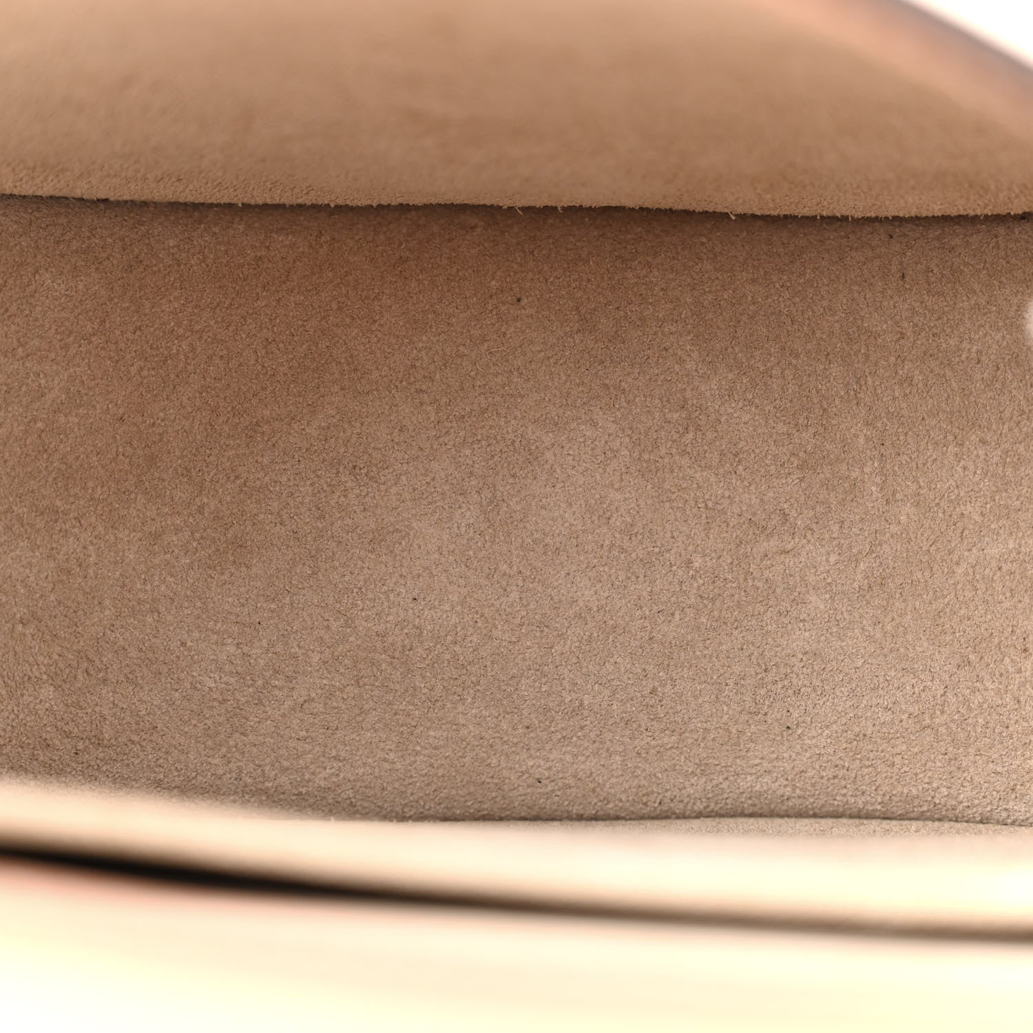 Chloe Calfskin Suede Small Nile Bracelet Bag Biscotti Beige 5 of 13