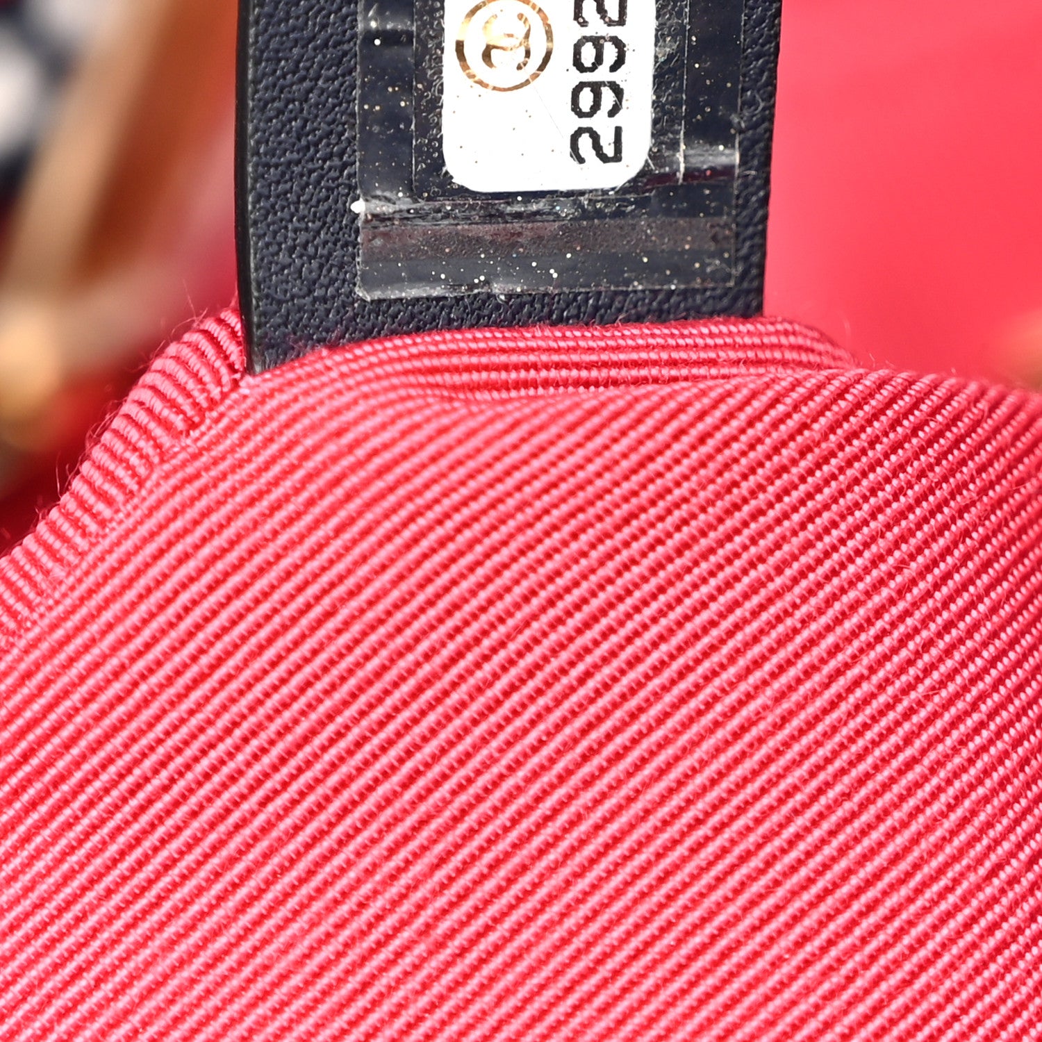 Chanel Tweed Quilted Medium Chanel 19 Flap Navy Blue White Red 7 of 10