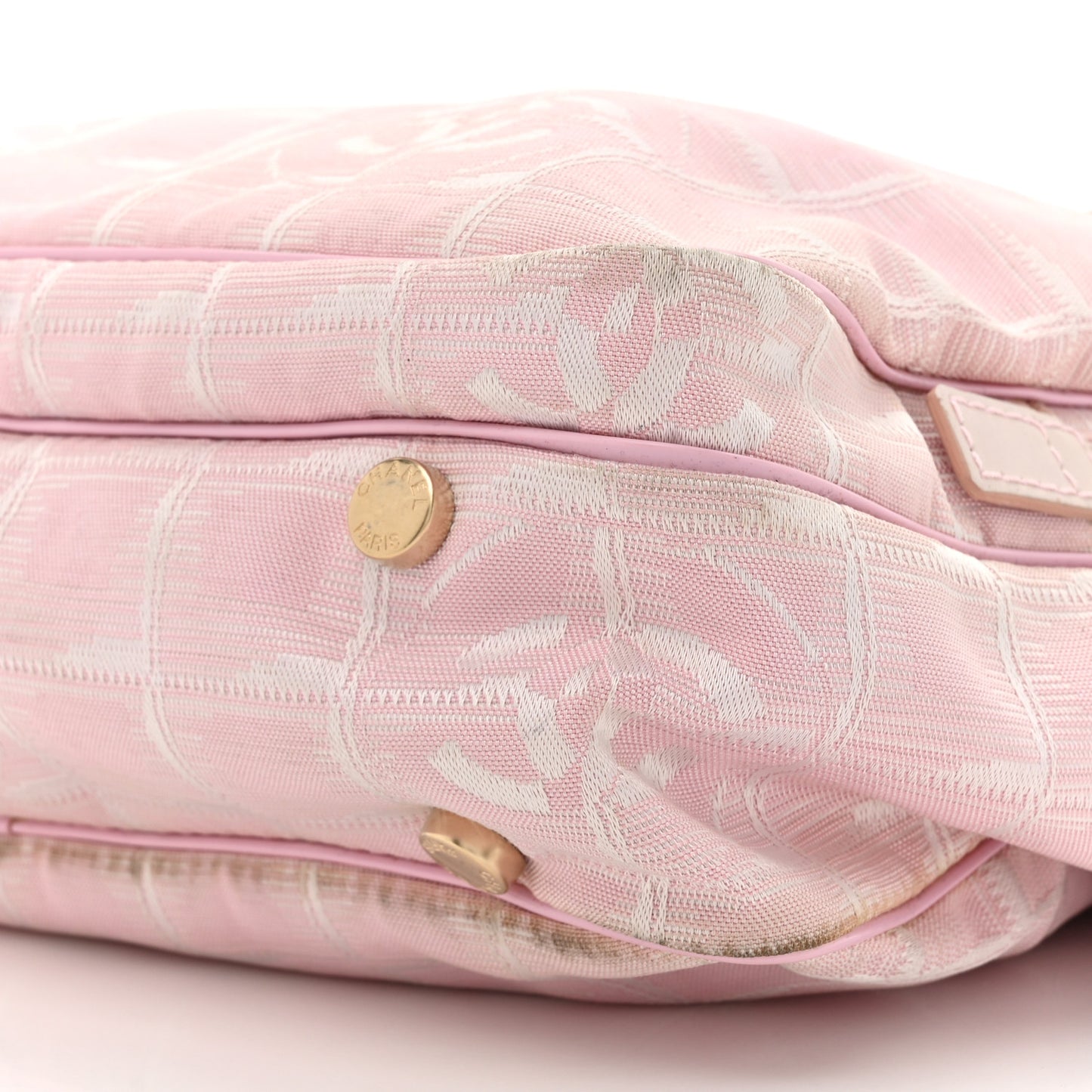 Nylon Small Travel Tote Pink