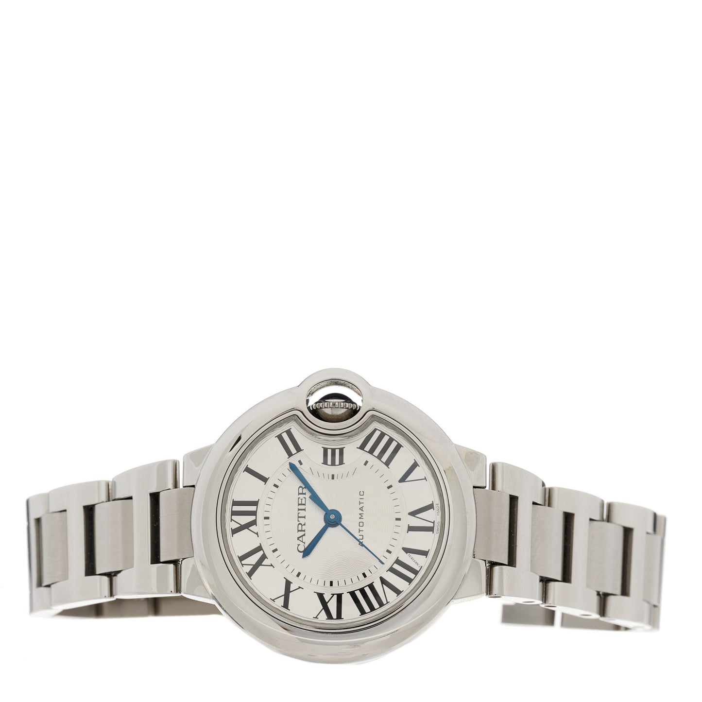 Stainless Steel 33mm Ballon Bleu De Cartier Automatic Watch