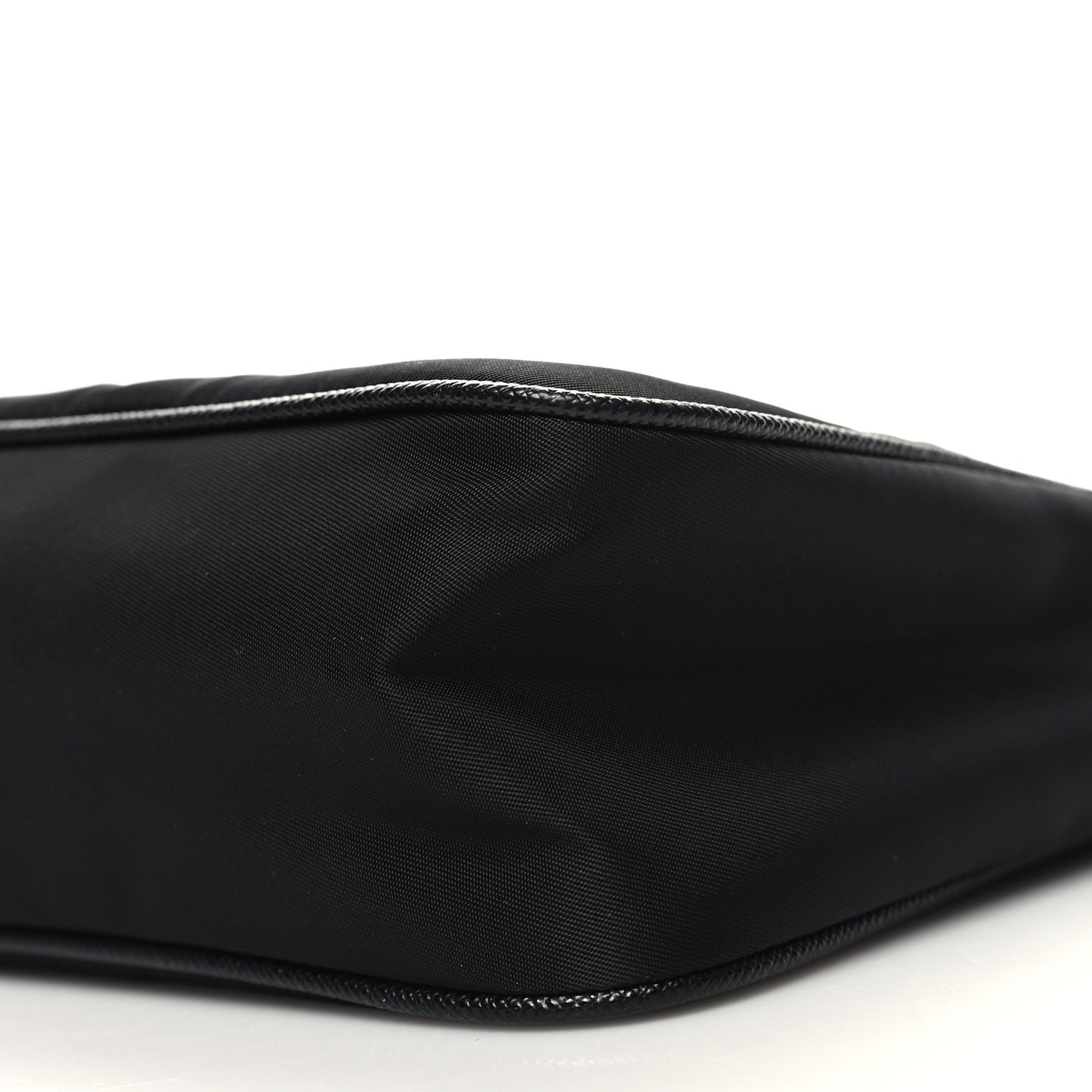 Tessuto Nylon Saffiano Mini Re-Edition 2005 Bag Black