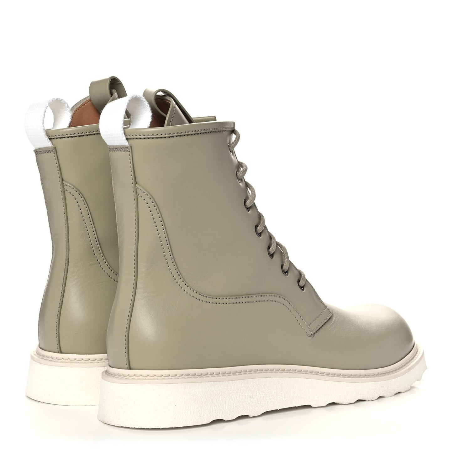 Calfskin Mens Lace Up Boots 44 Origano