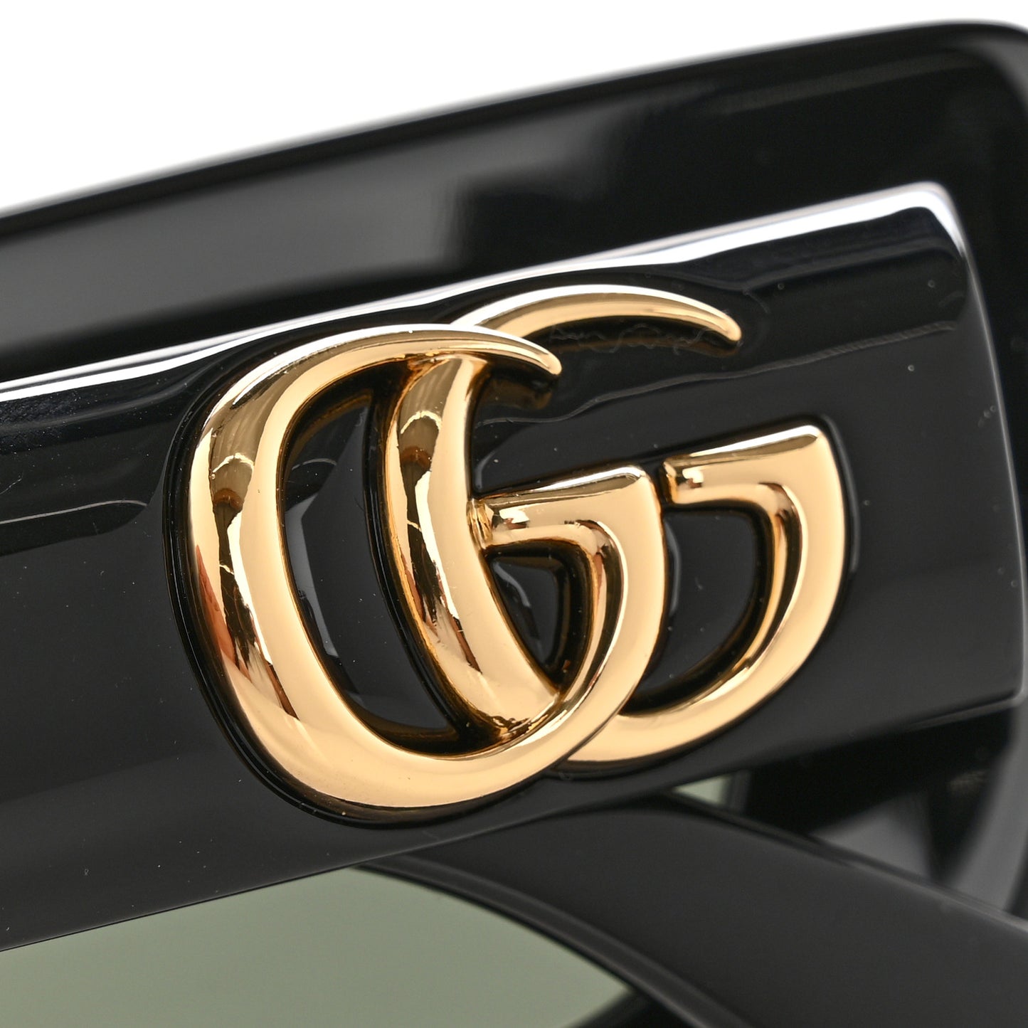 Acetate Cat Eye GG Marmont Logo Sunglasses GG1827S Black