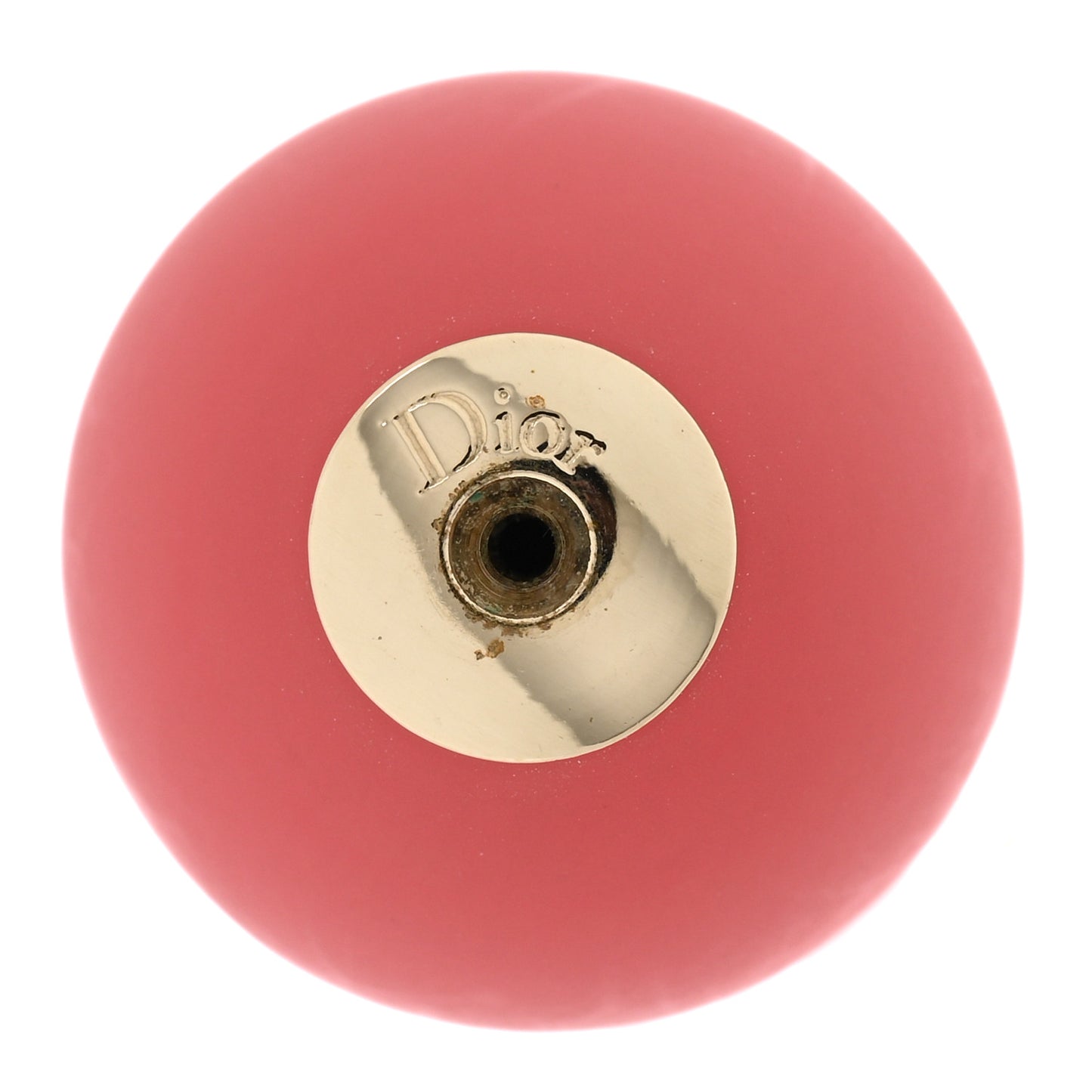 Mise En Dior Tribal Earrings Matte Pink