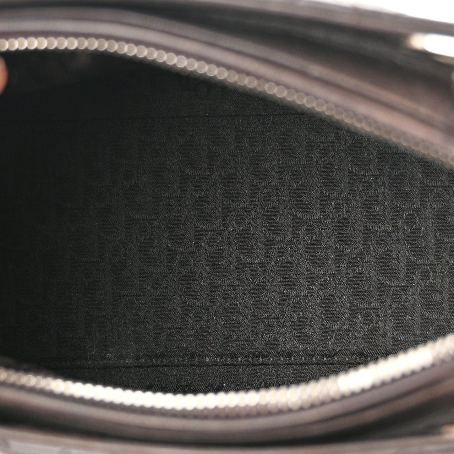 Lambskin Cannage Medium Lady Dior Dark Brown