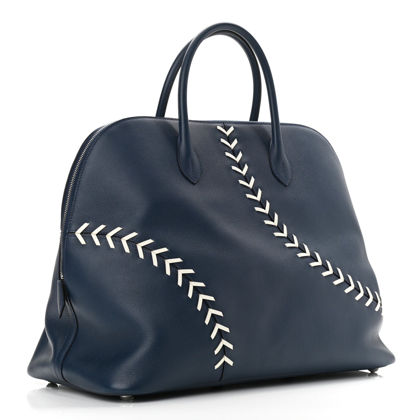 Evercolor 1923 Bolide 45 Baseball Bag Bleu De Malte Blanc