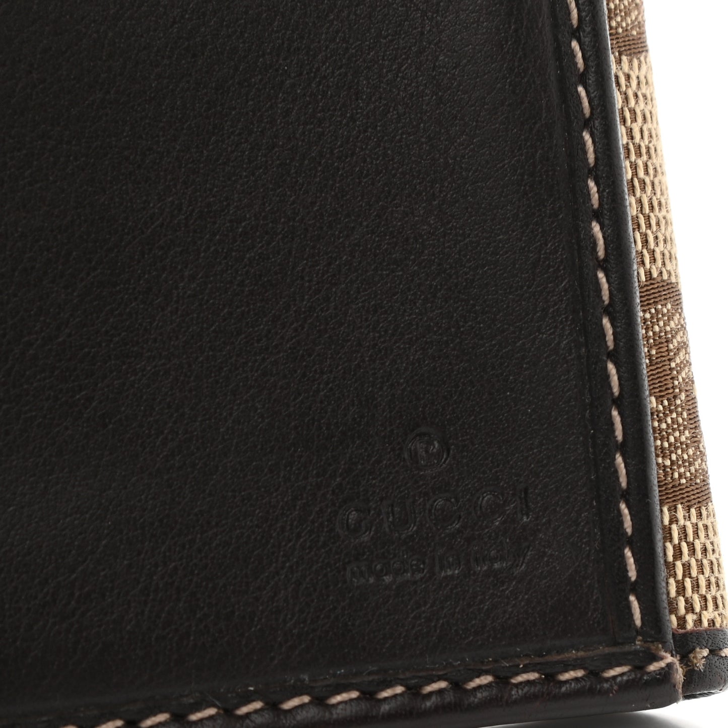 Monogram Guccioli Brando Chihuahua Continental Wallet Dark Brown
