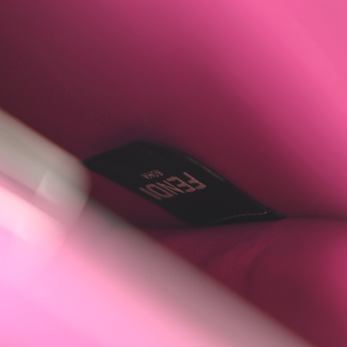 Shiny Nappa Petite Peekaboo I SEE U Satchel Magenta