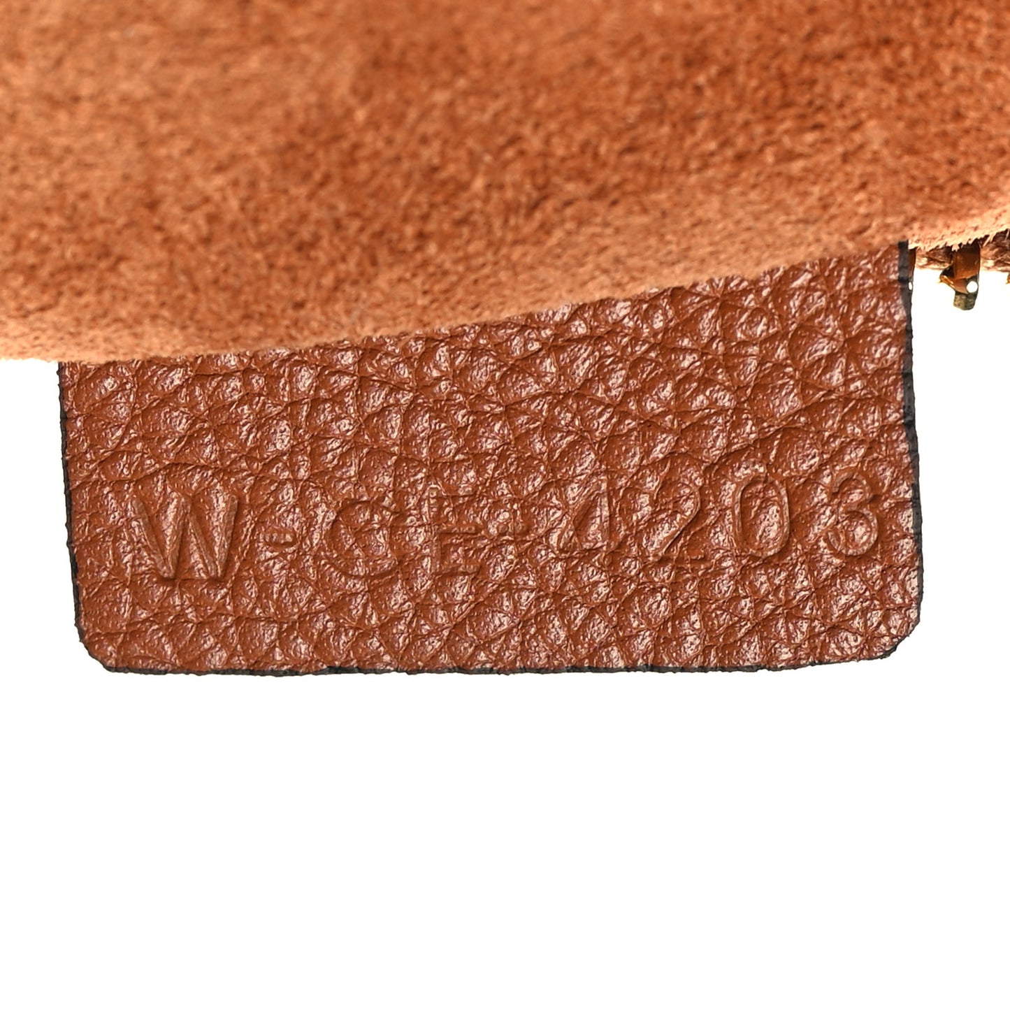 Supple Calfskin Medium Triomphe Heloise Shoulder Bag Tan