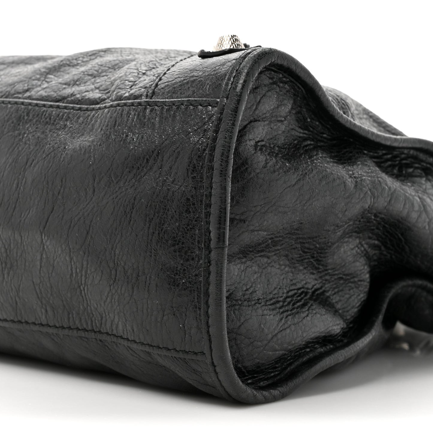 Agneau Giant 12 Silver Hardware City Black