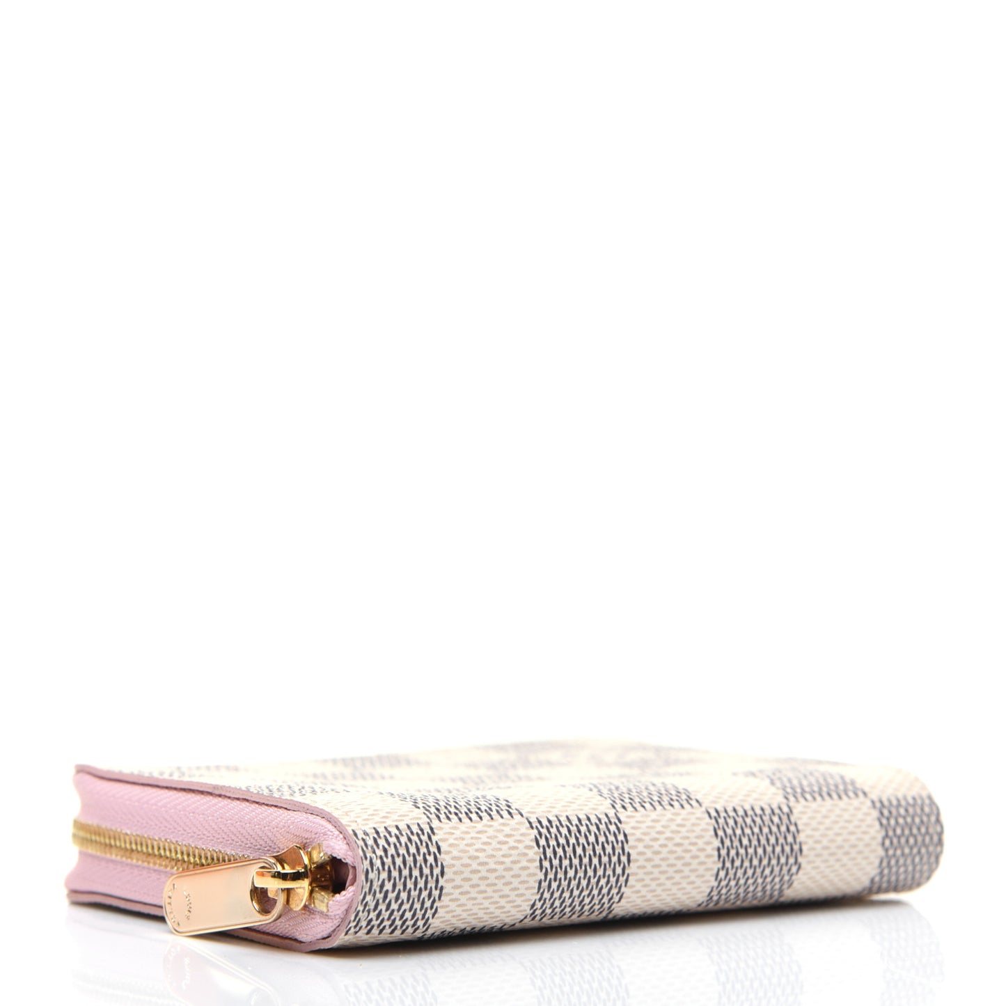 Damier Azur Zippy Coin Purse Rose Ballerine