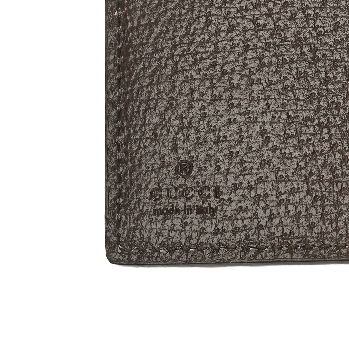 GG Supreme Monogram Bengal French Flap Wallet Beige Pink