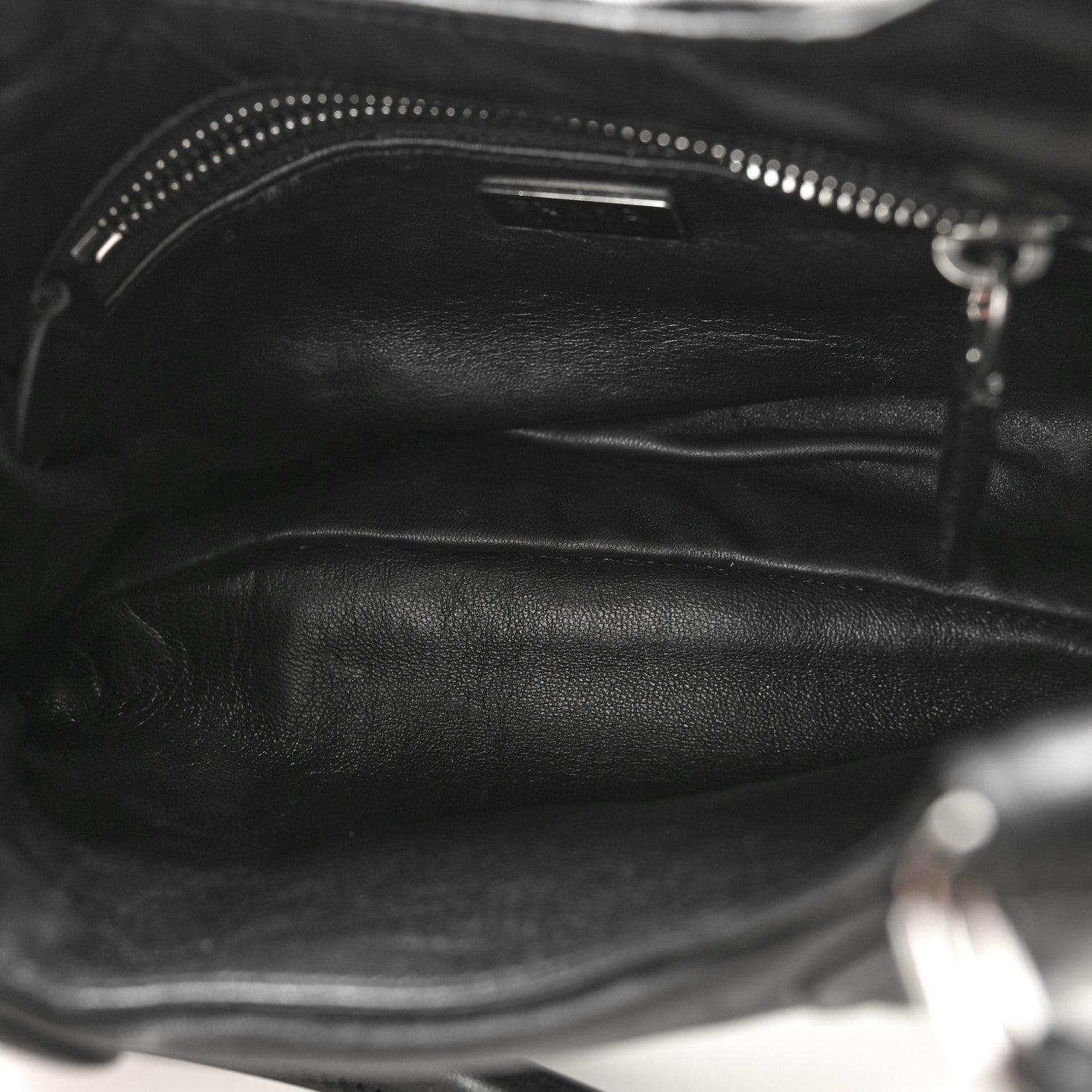 Prada Nappa Soft Padded Re-Edition 2002 Moon Bag Black 5 of 9