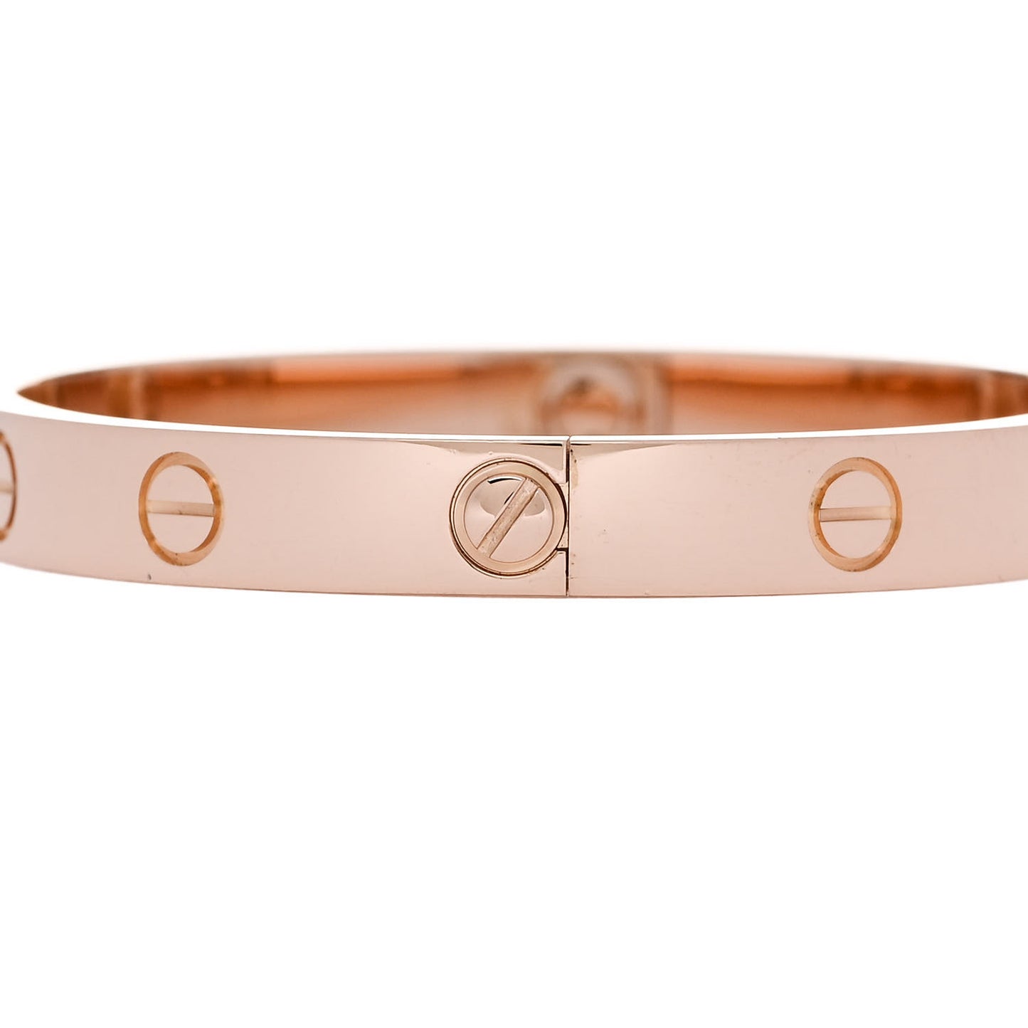 18k Pink Gold Love Bracelet 16