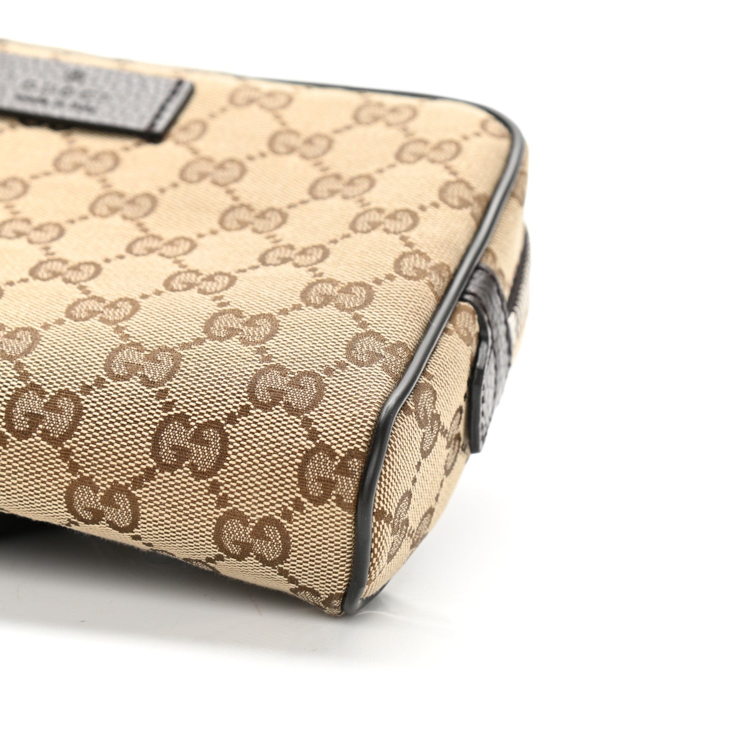 Gucci Monogram Belt Bag Dark Brown 10 of 10