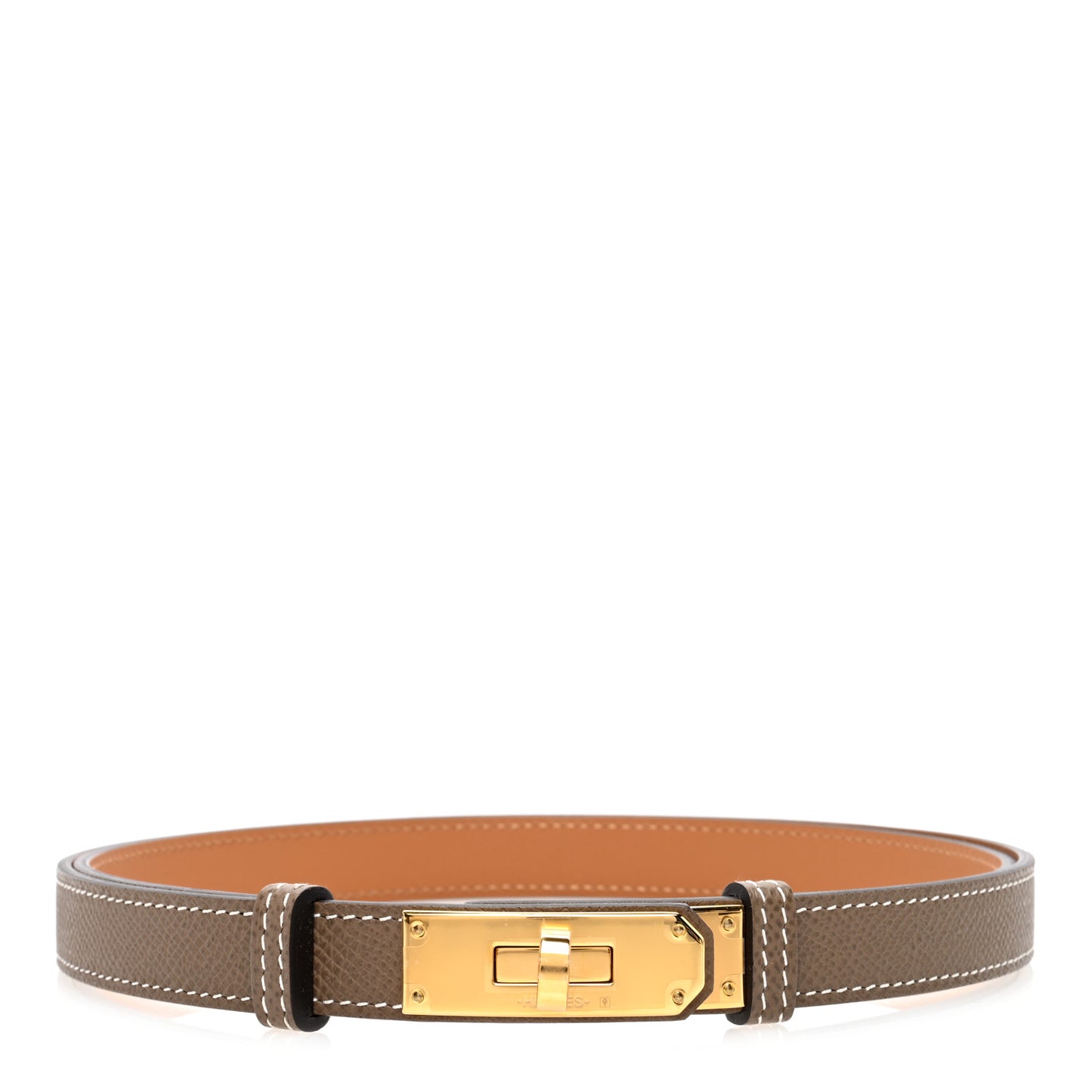 Epsom Kelly Belt Etoupe