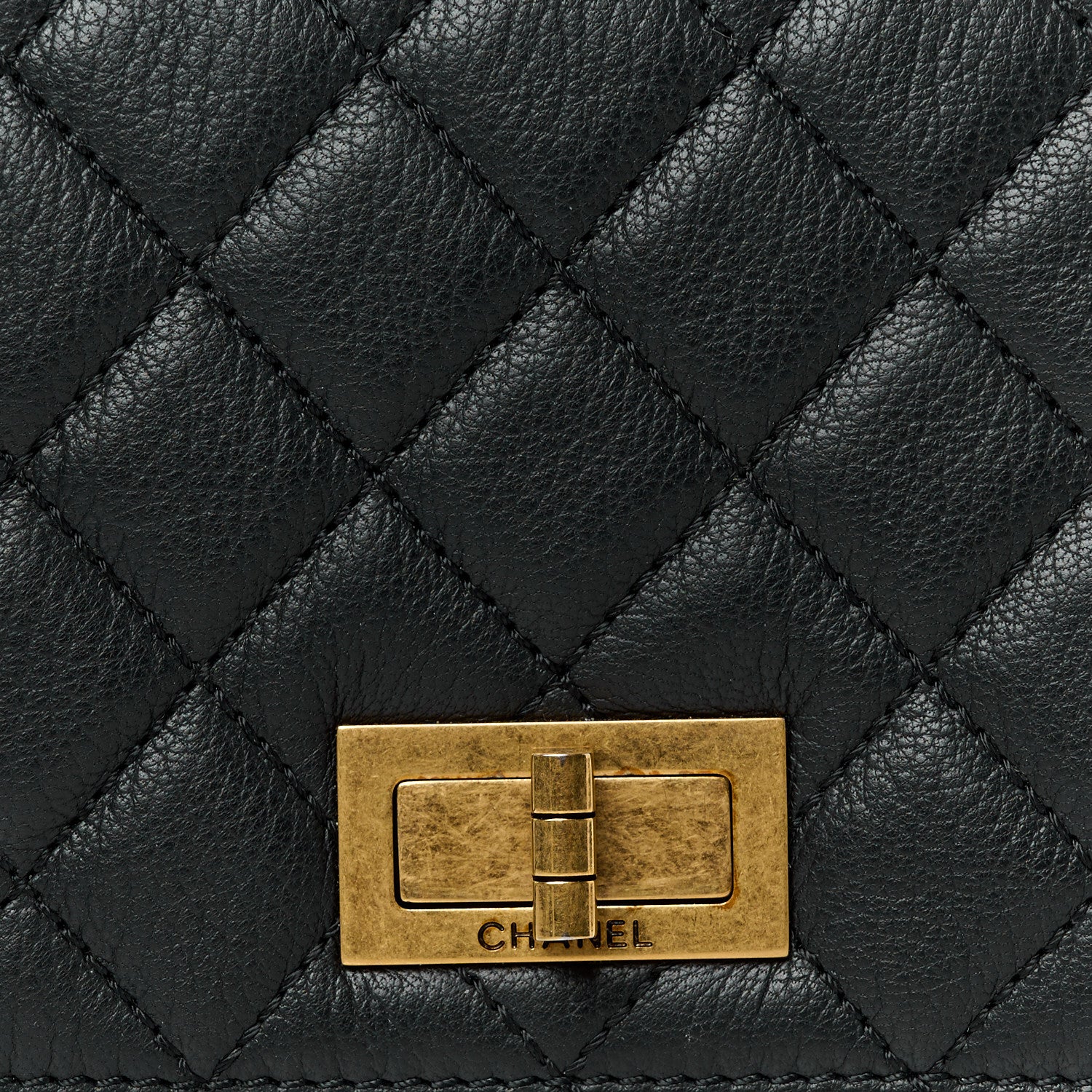Chanel Goatskin Quilted Small Rita Top Handle Flap Black 8 of 11