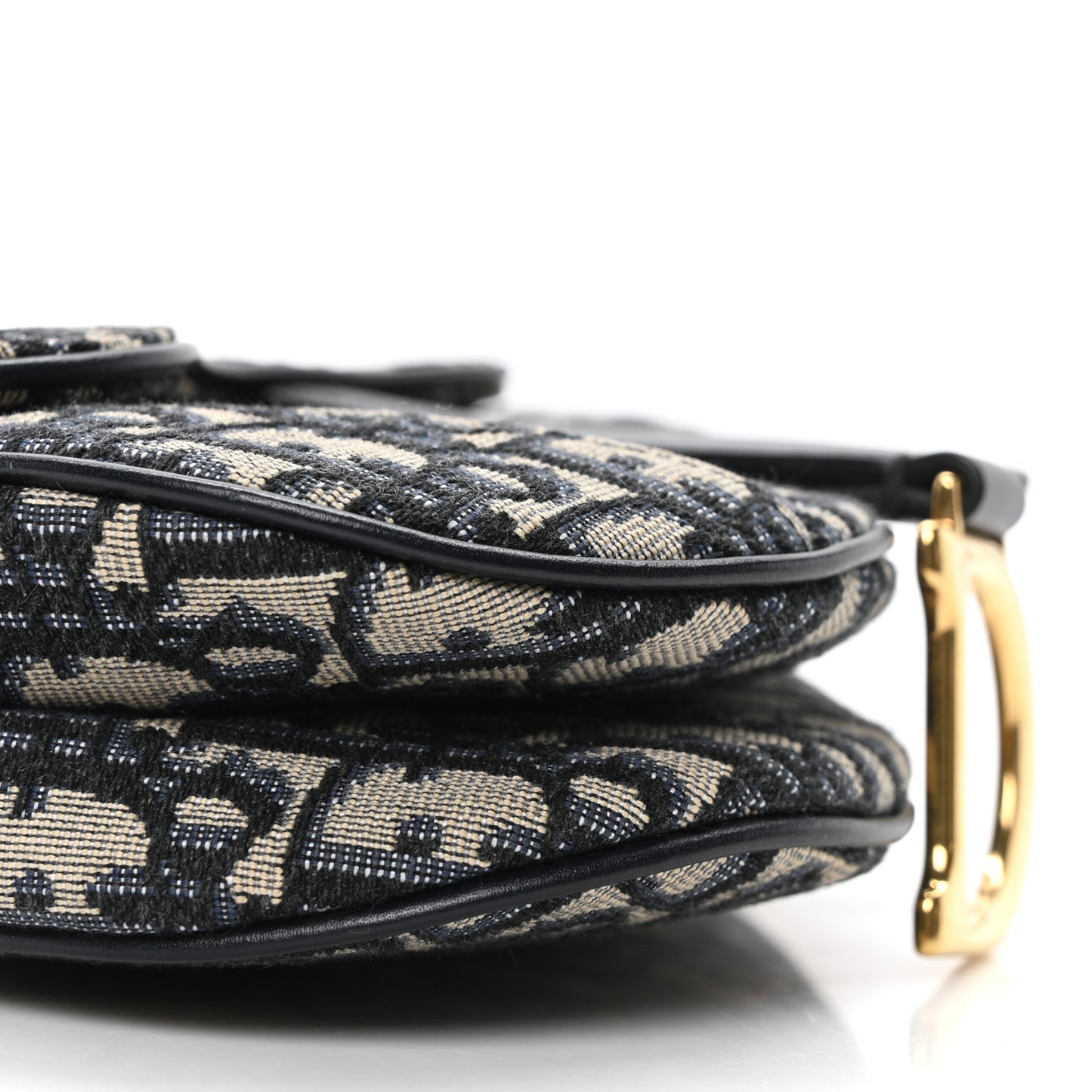 Oblique Mini Saddle Bag Blue