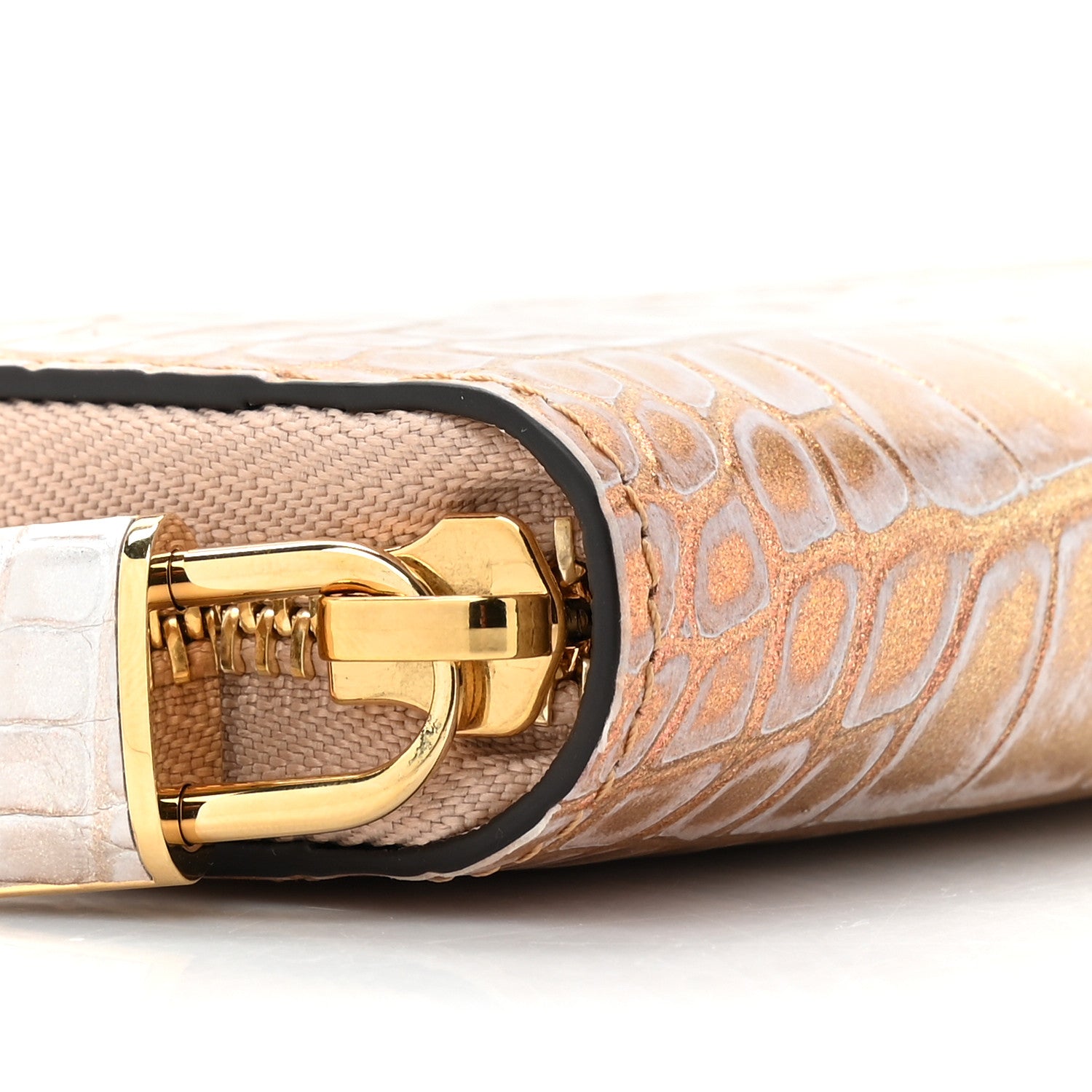 Louis Vuitton Alligator Zippy Wallet Golden Hour 12 of 13