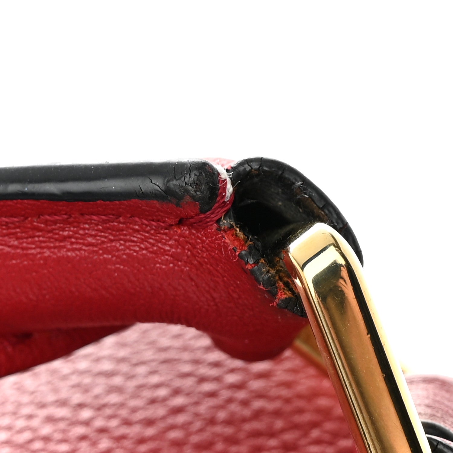 Loewe Grained Calfskin Small Puzzle Bag Rouge 15 of 18